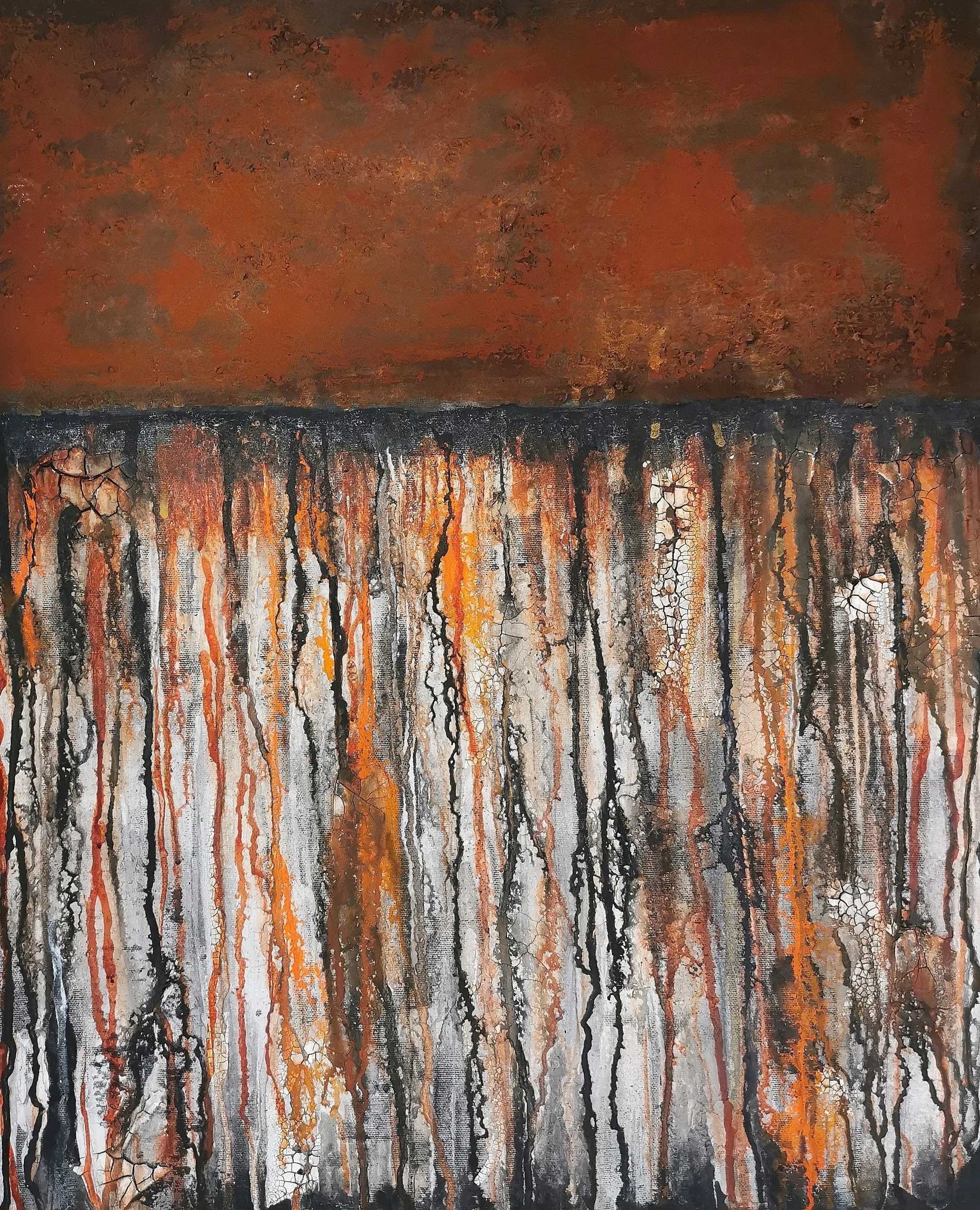 Contemporary Textured Abstracts by artist Shelly Cook