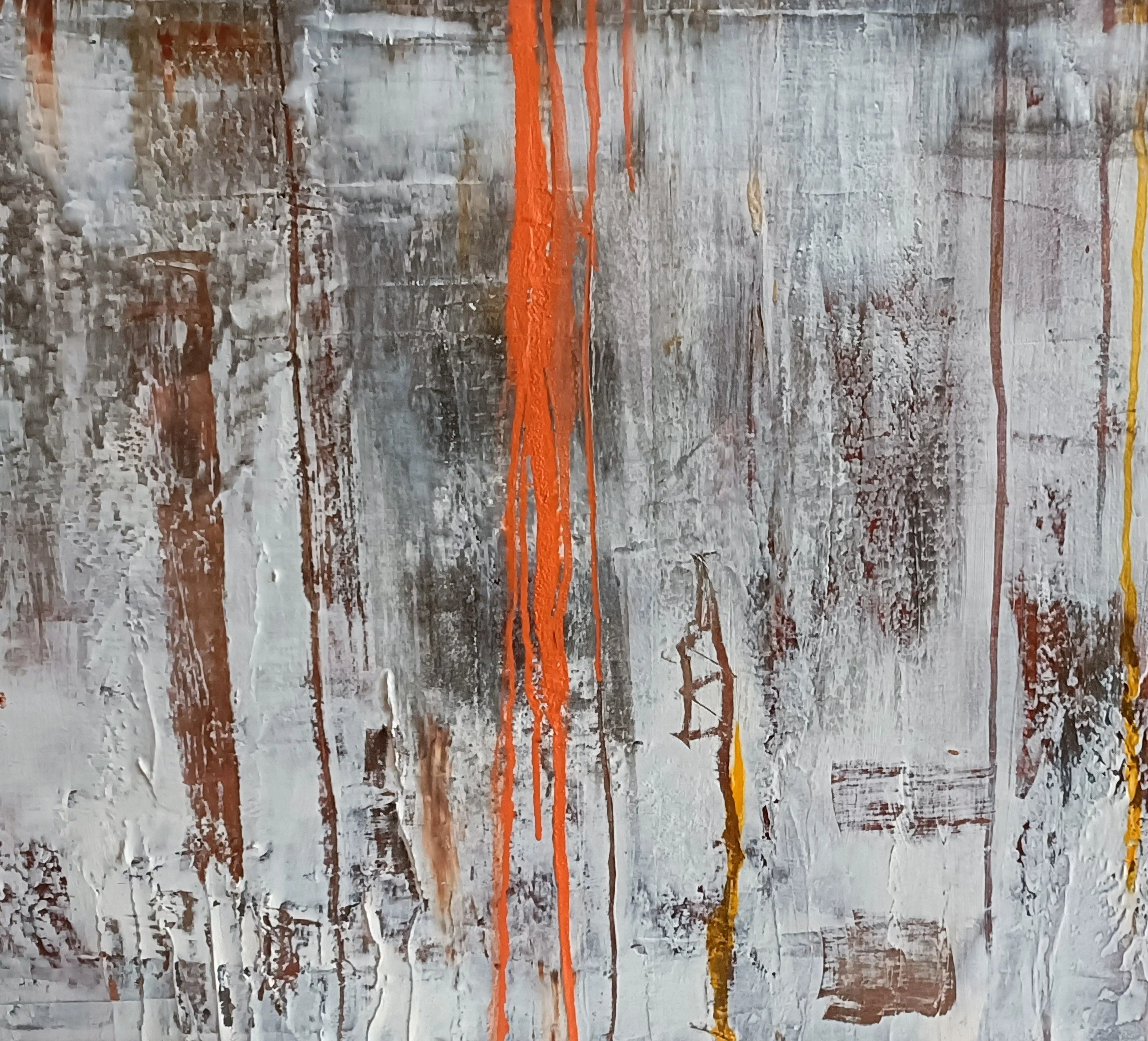 Oil and Cold Wax Contemporary Abstract