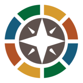 Logo of the Opioid Response Network featuring a circular graphic with colored segments and a black compass star in the center.
