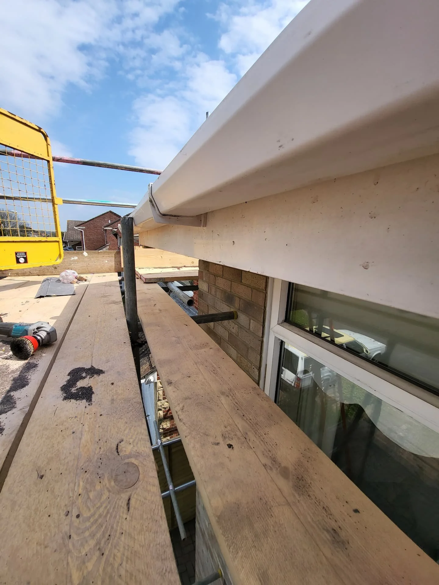 Fixing guttering, fascias and soffits to Weymouth home