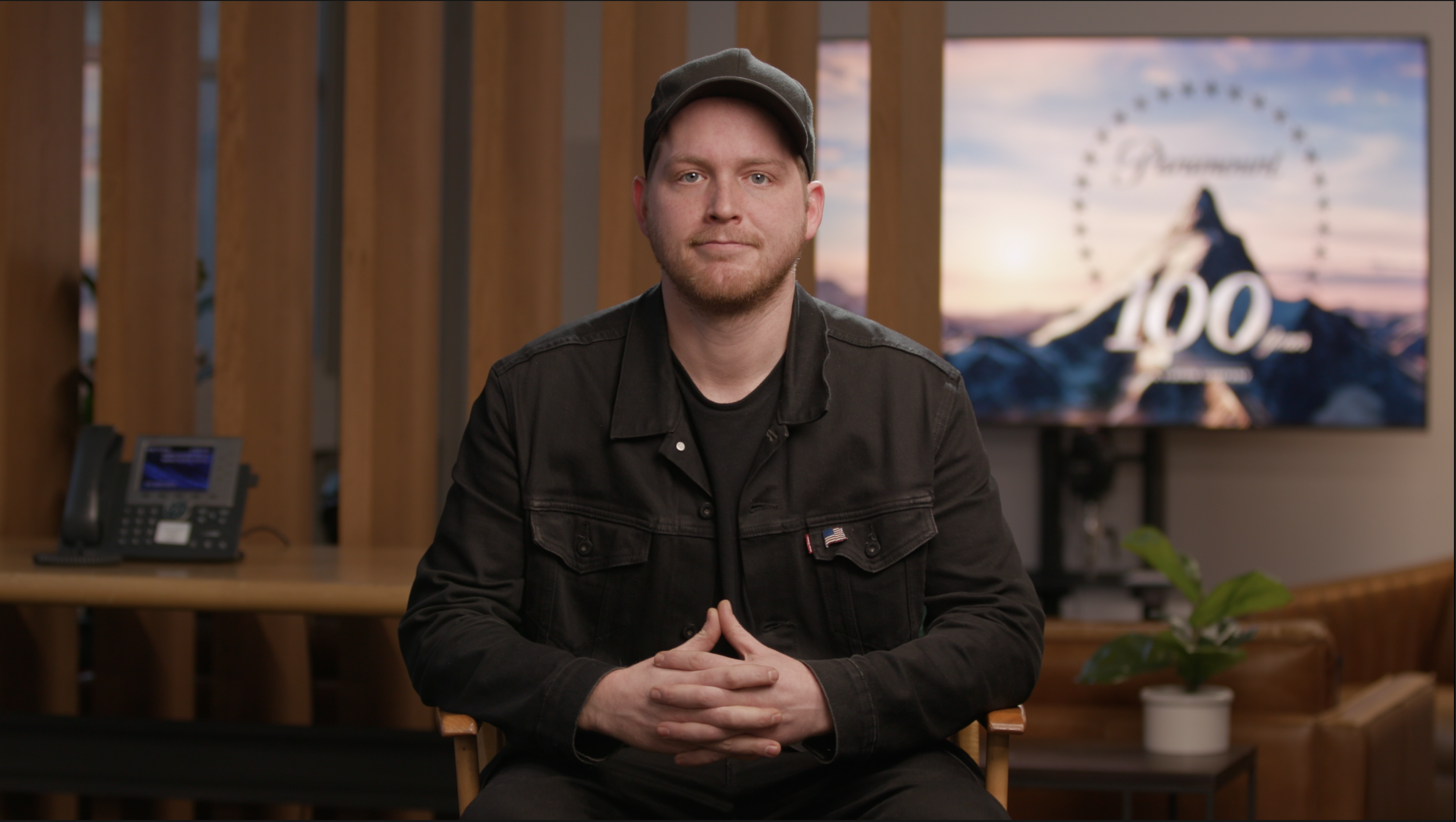 Andrew Henkelman during his farewell townhall-style video after leaving Paramount Global's Marketing & Communication's division.