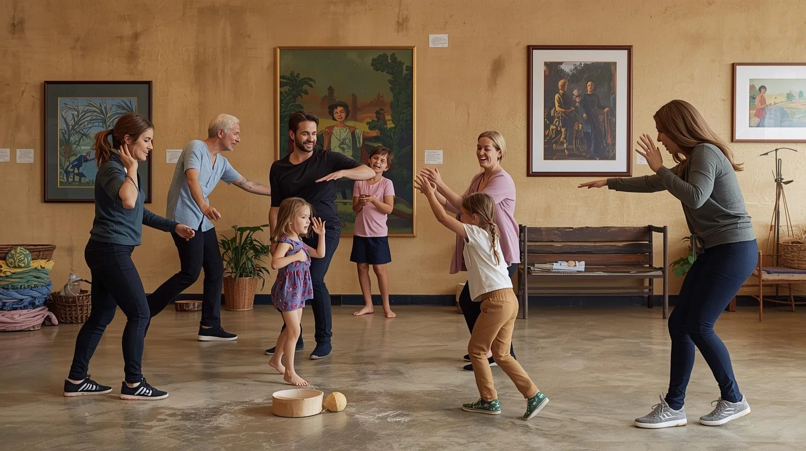 FAMIGLIE DANZANTI è un’esperienza di danza, gioco e relazione che attraversa i 4 elementi – acqua, aria, terra e fuoco – per esplorare la connessione tra adulto e bambino attraverso il corpo e l’immaginazione. Si lavora in coppia e.jpg