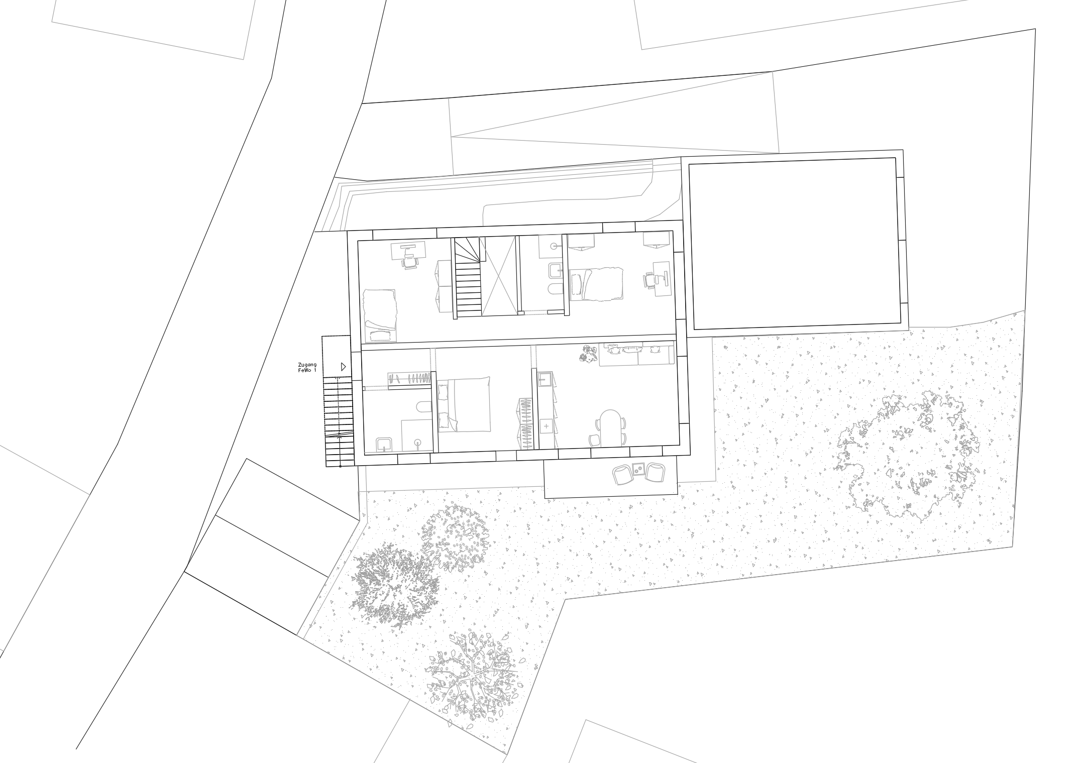 Grundriss 1. Obergeschoss