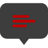 Grey and red Pavement Design Icon