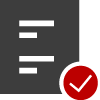 Grey and red Urban Renewal Programs icon