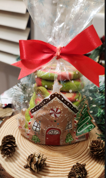 Shortbreads In the Christmas bag