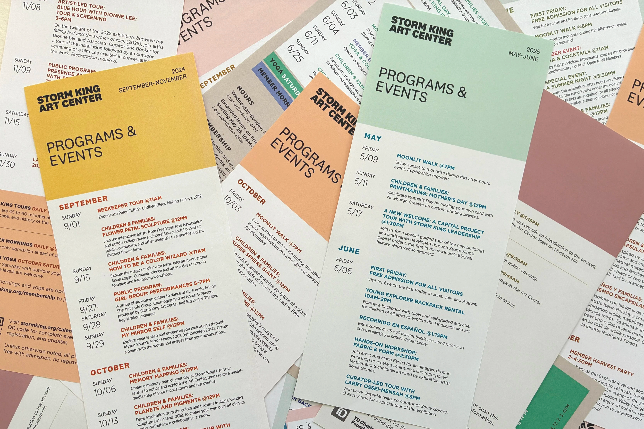 Storm King Art Center / Programs & Events (Various Printings)