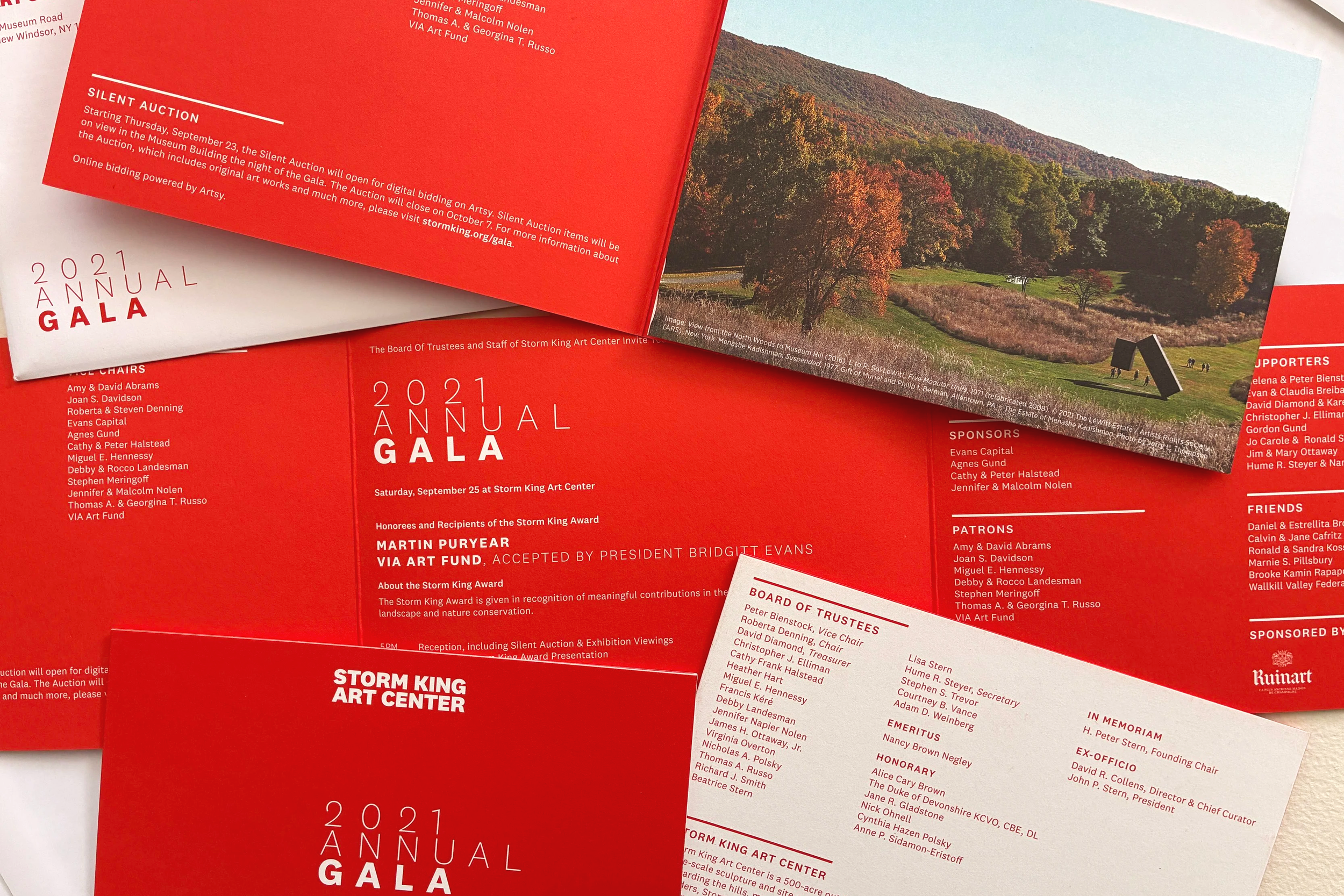 Storm King Art Center 2021 Gala Invite