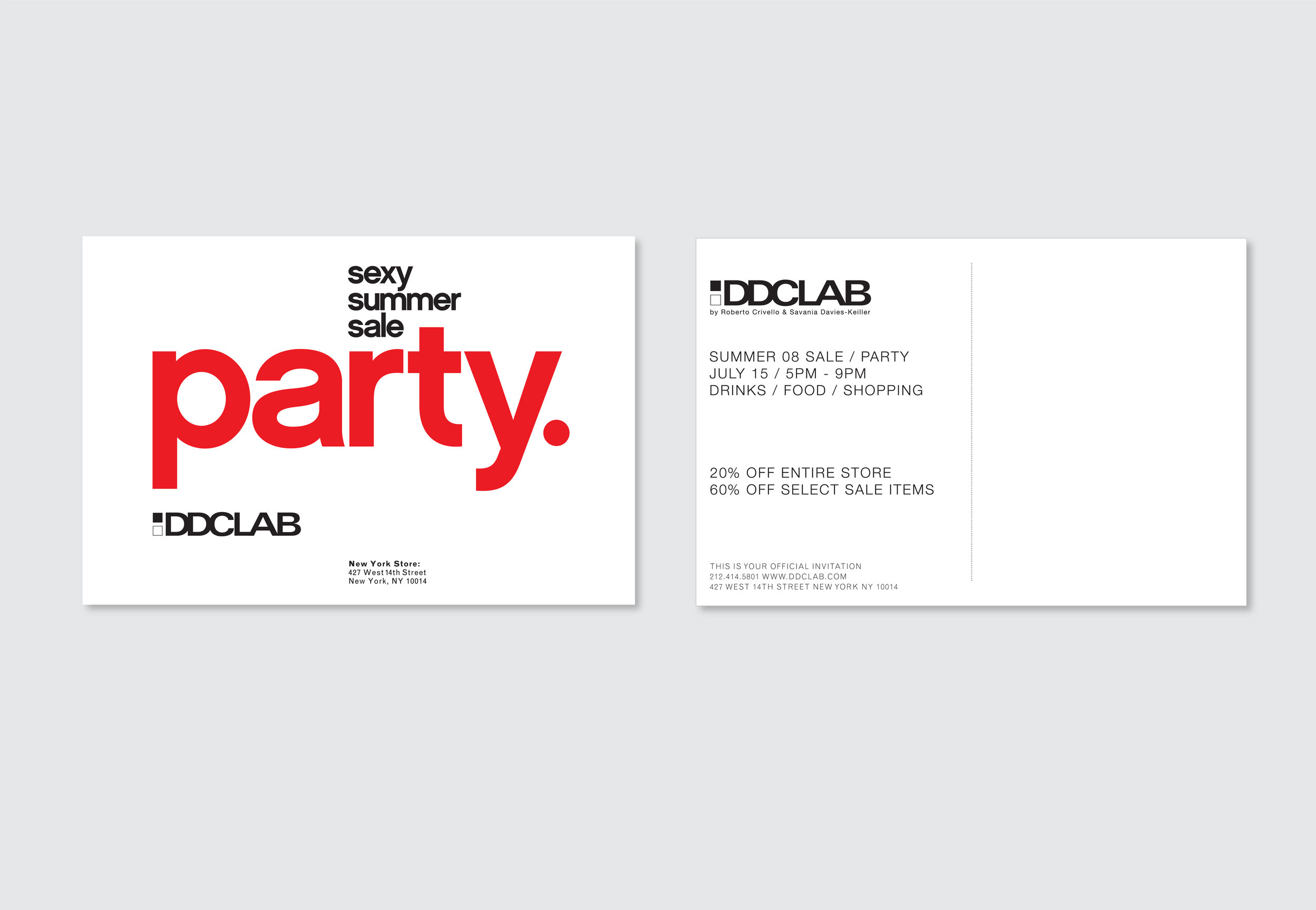 Summer Party Postcard