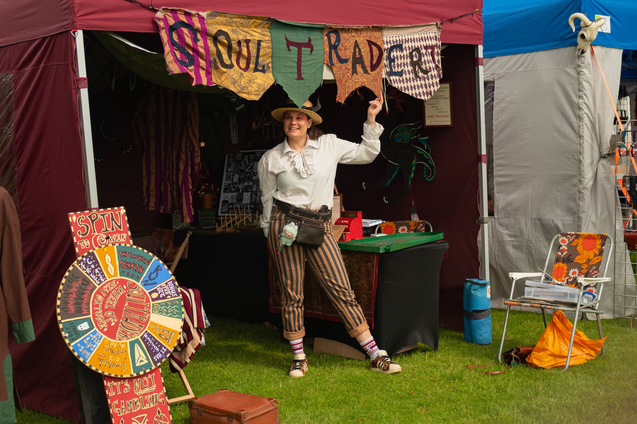 Soul Trader market stall