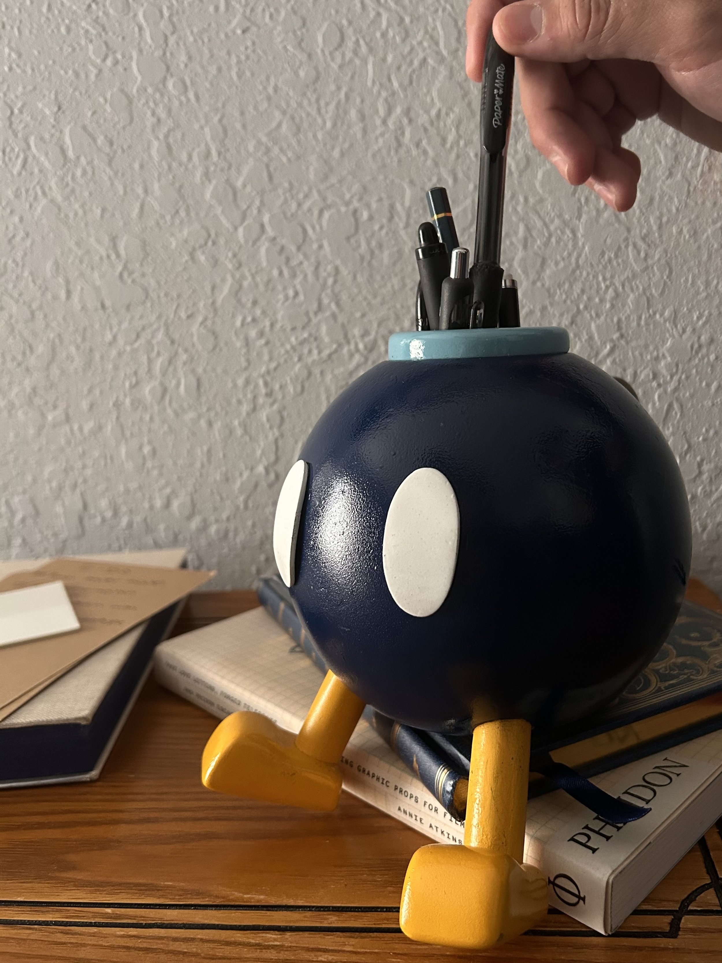 Bob-Omb Pen Holder