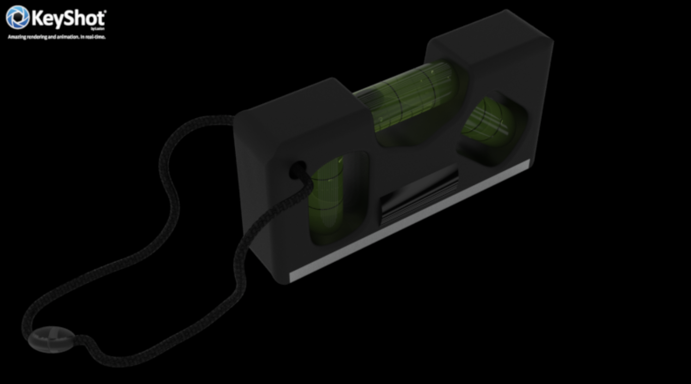 A laser diode inside a black rectangular holder with wires attached, against a black background.