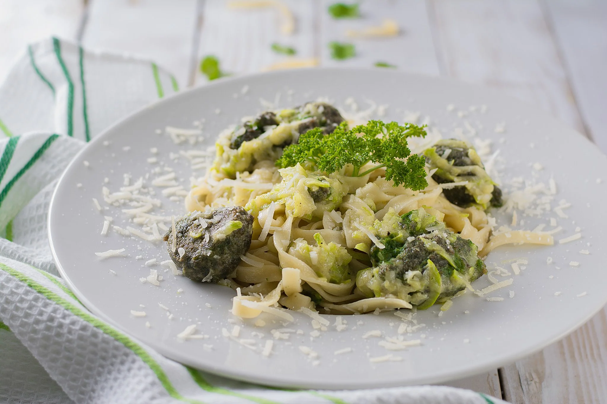 Spinach meatballs pasta.jpg