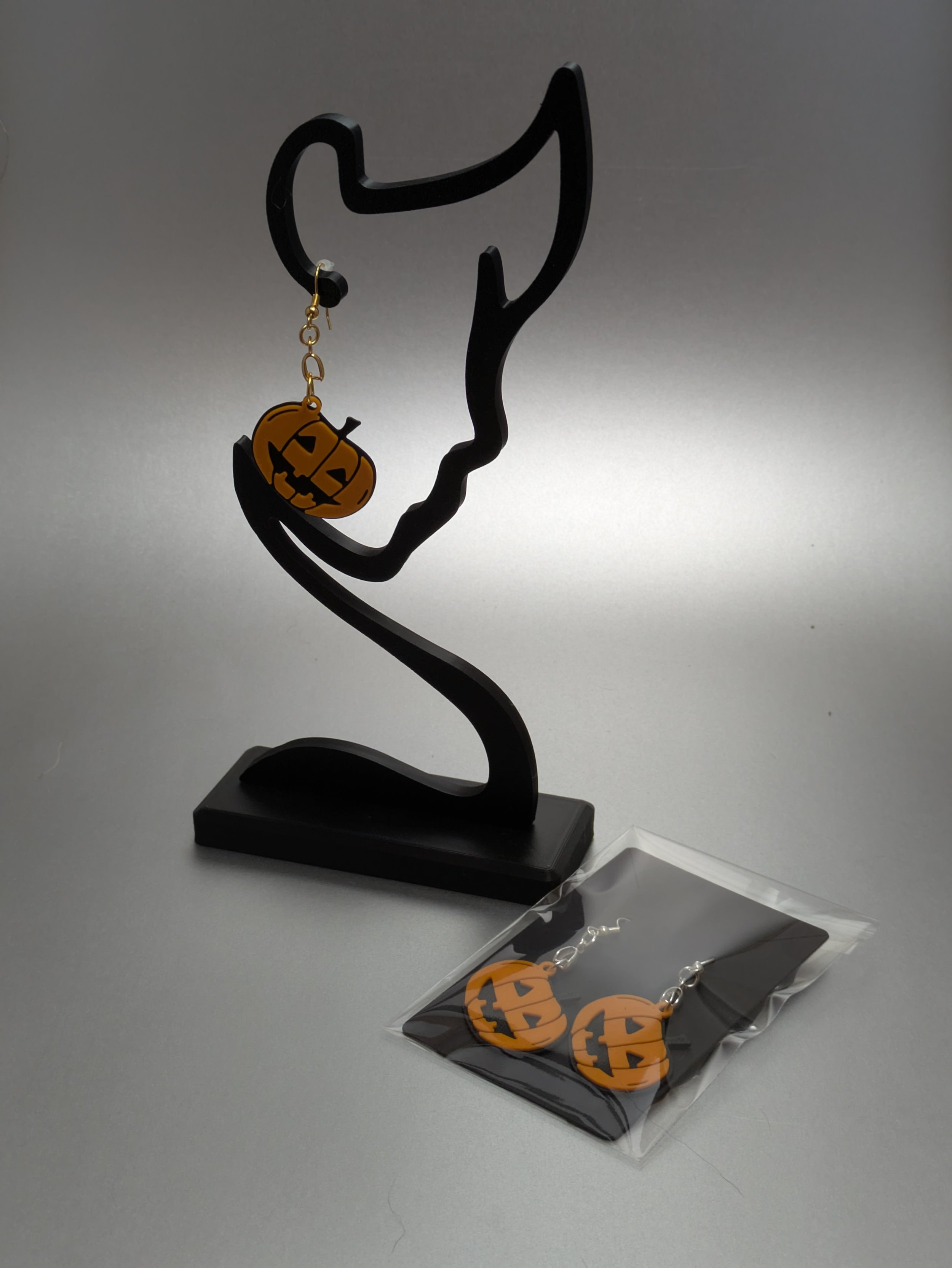 Pumpkin 2D Earrings