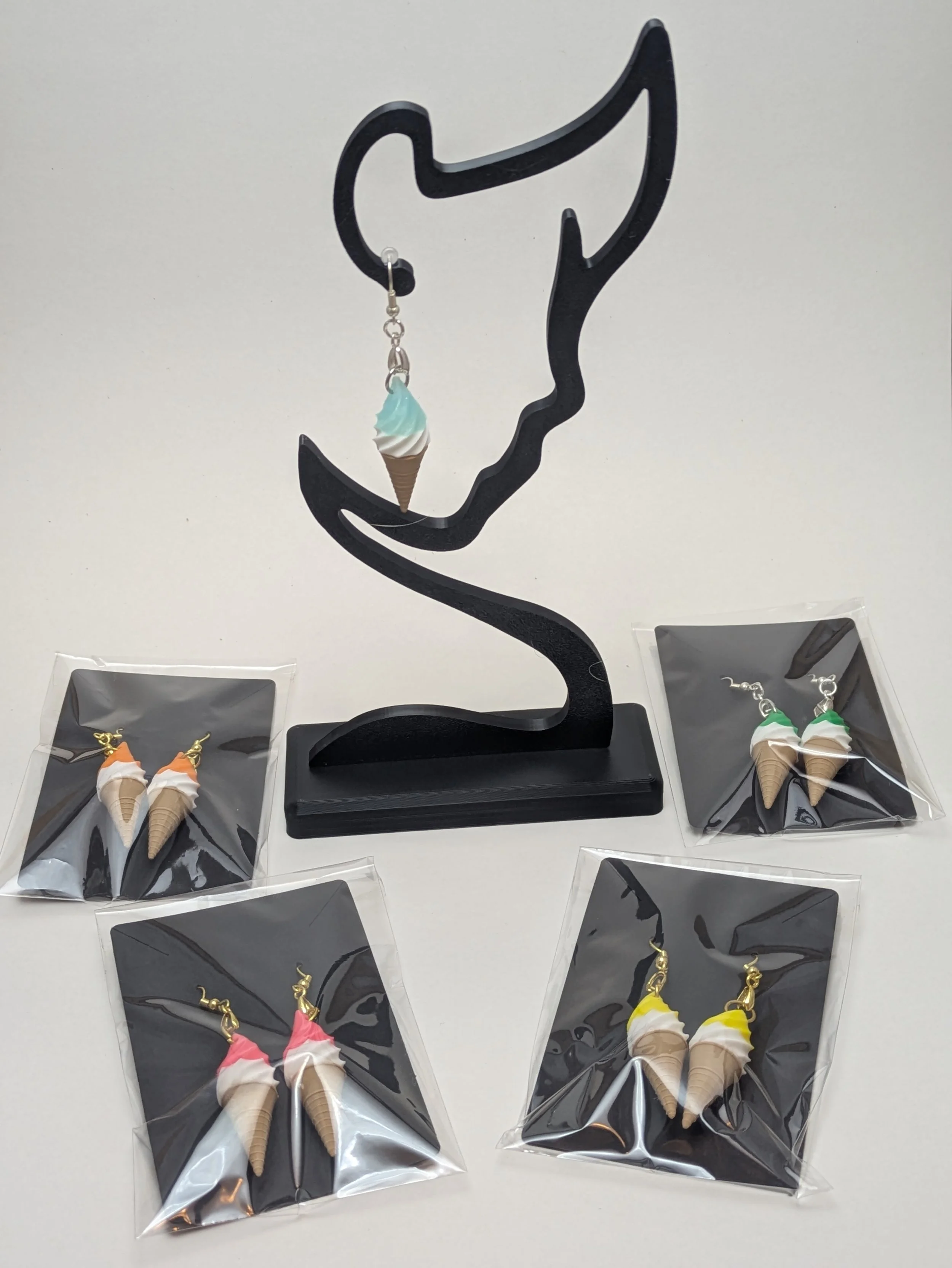Swirl Cone Earrings