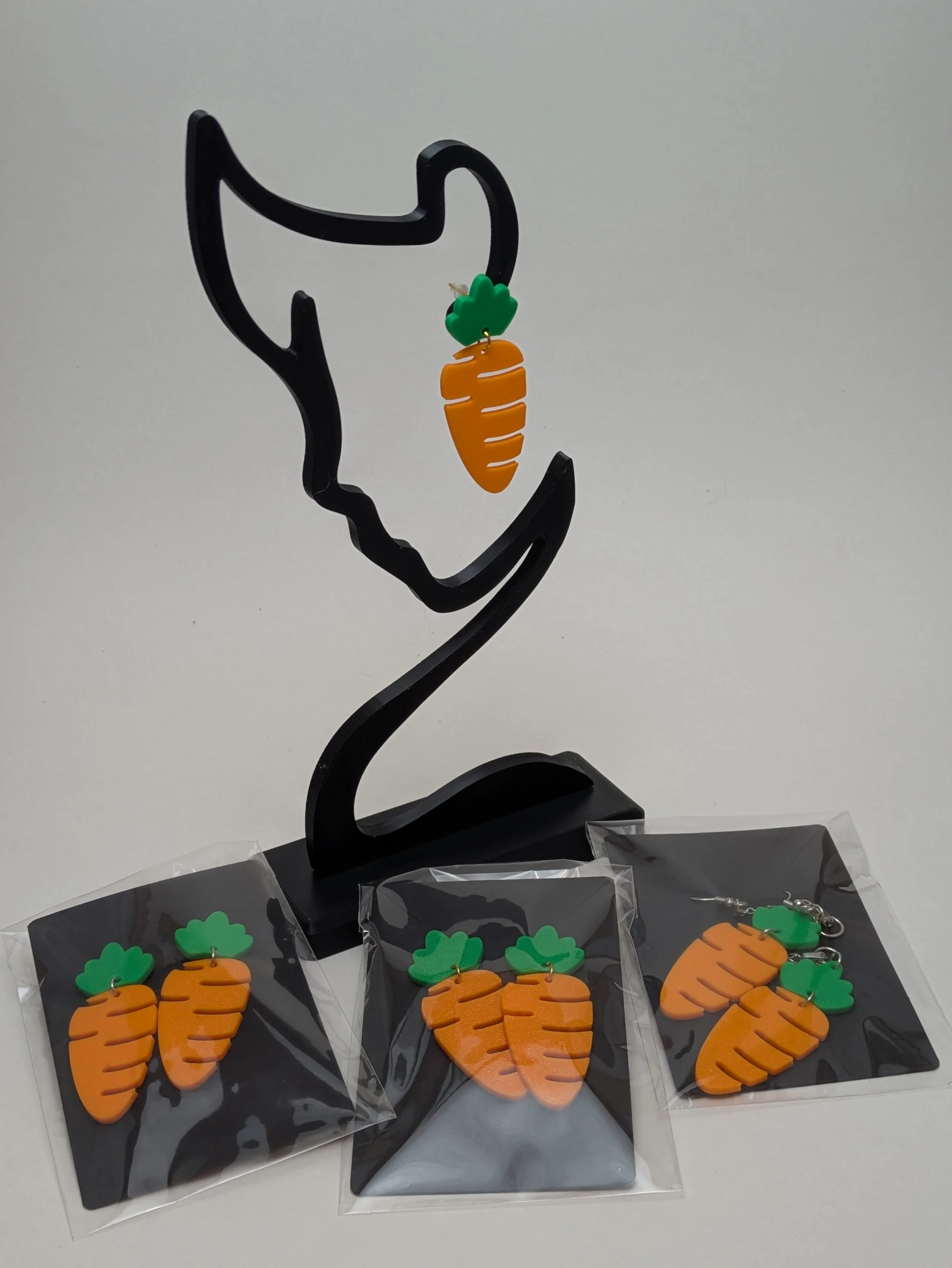 Carrot Earrings