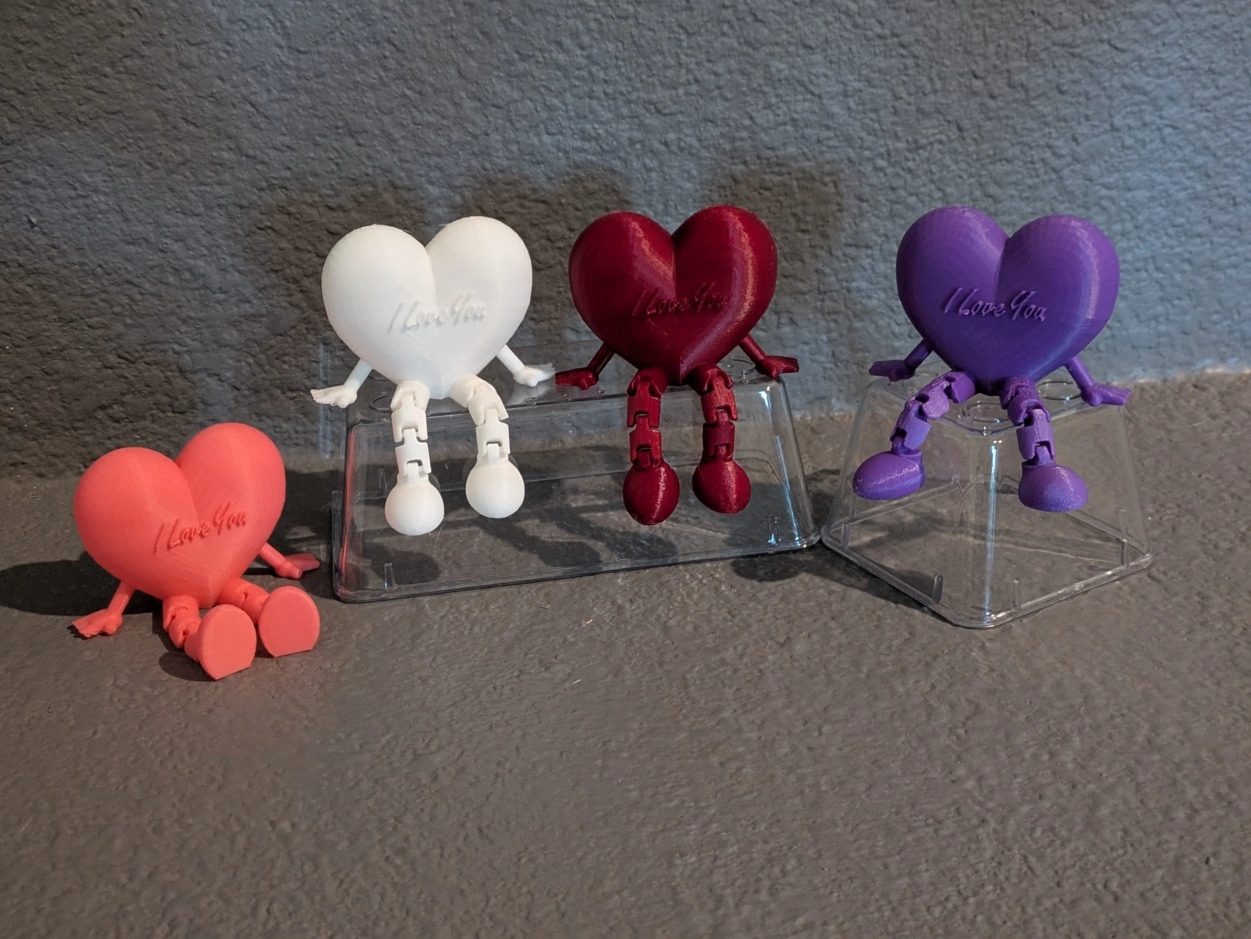 Articulated "I Love You" Heart