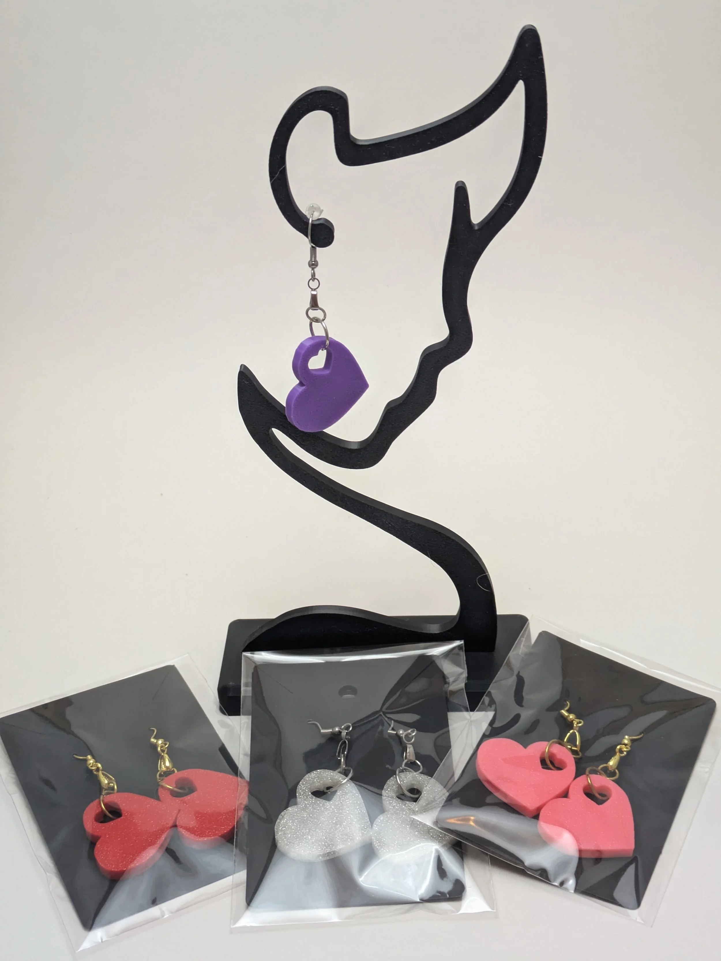 Heart Whistle Earrings