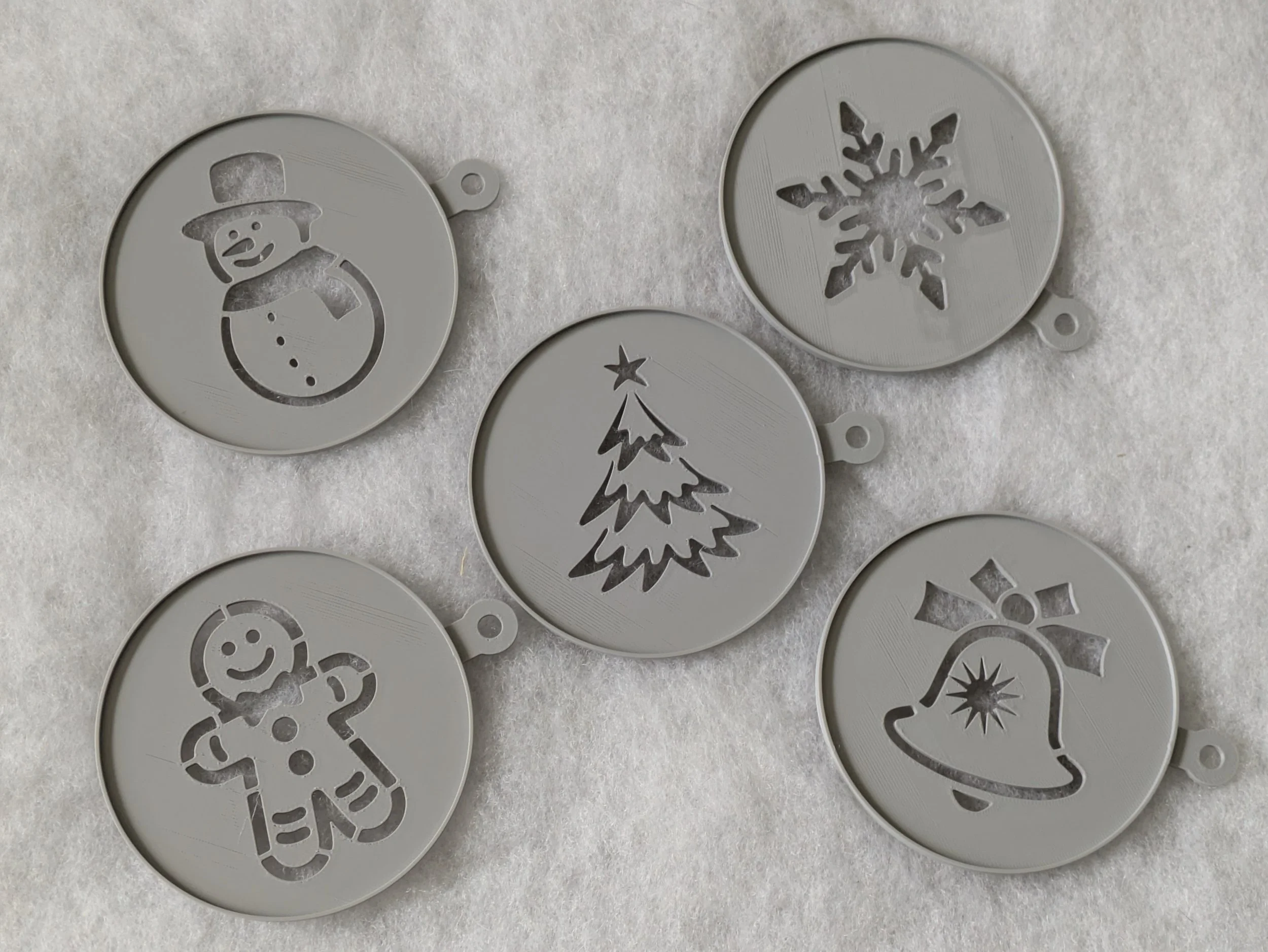 Winter Coffee Stencils