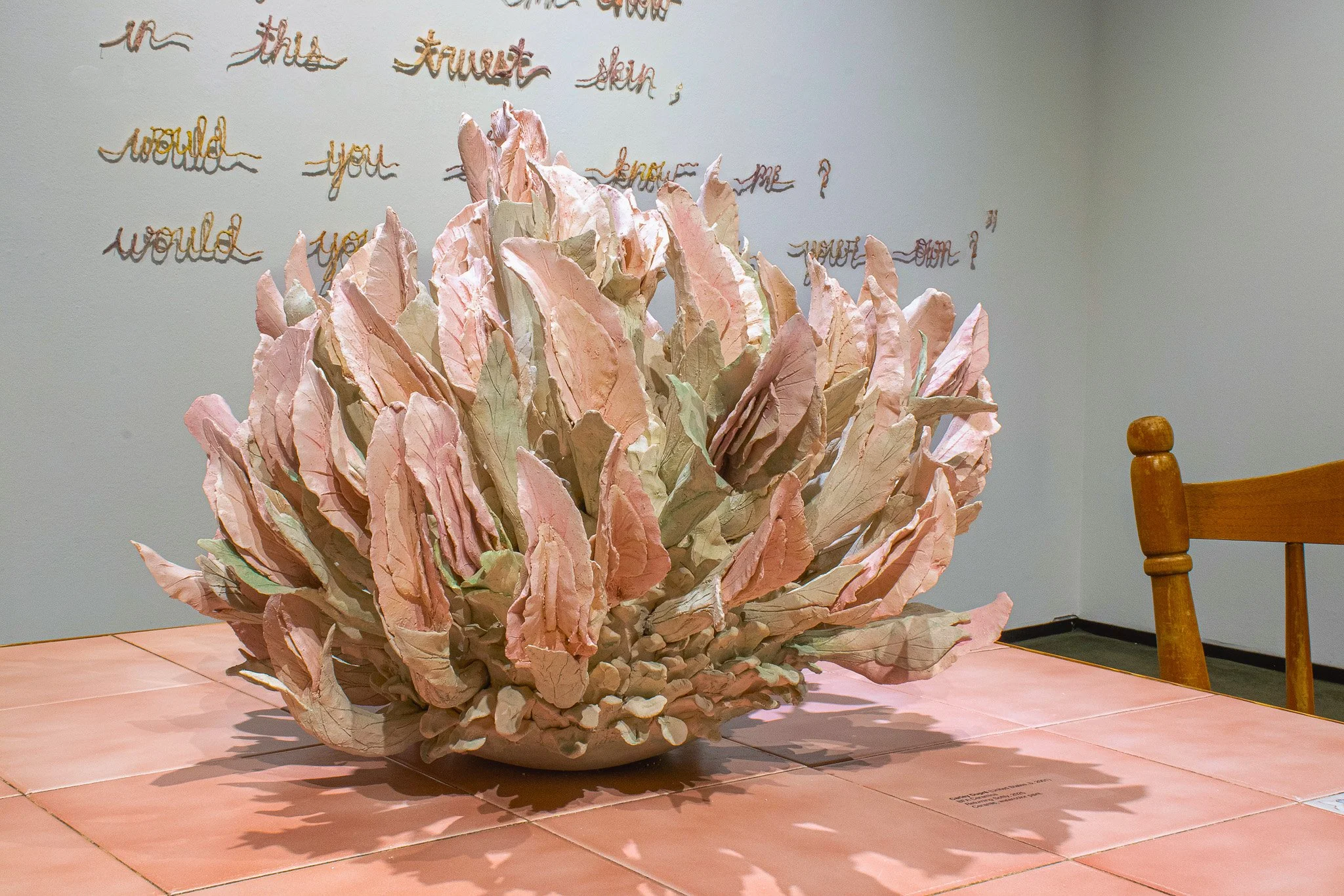 “Returning Softly”
2025
stoneware, watercolor paint
18” x 21” x 17”