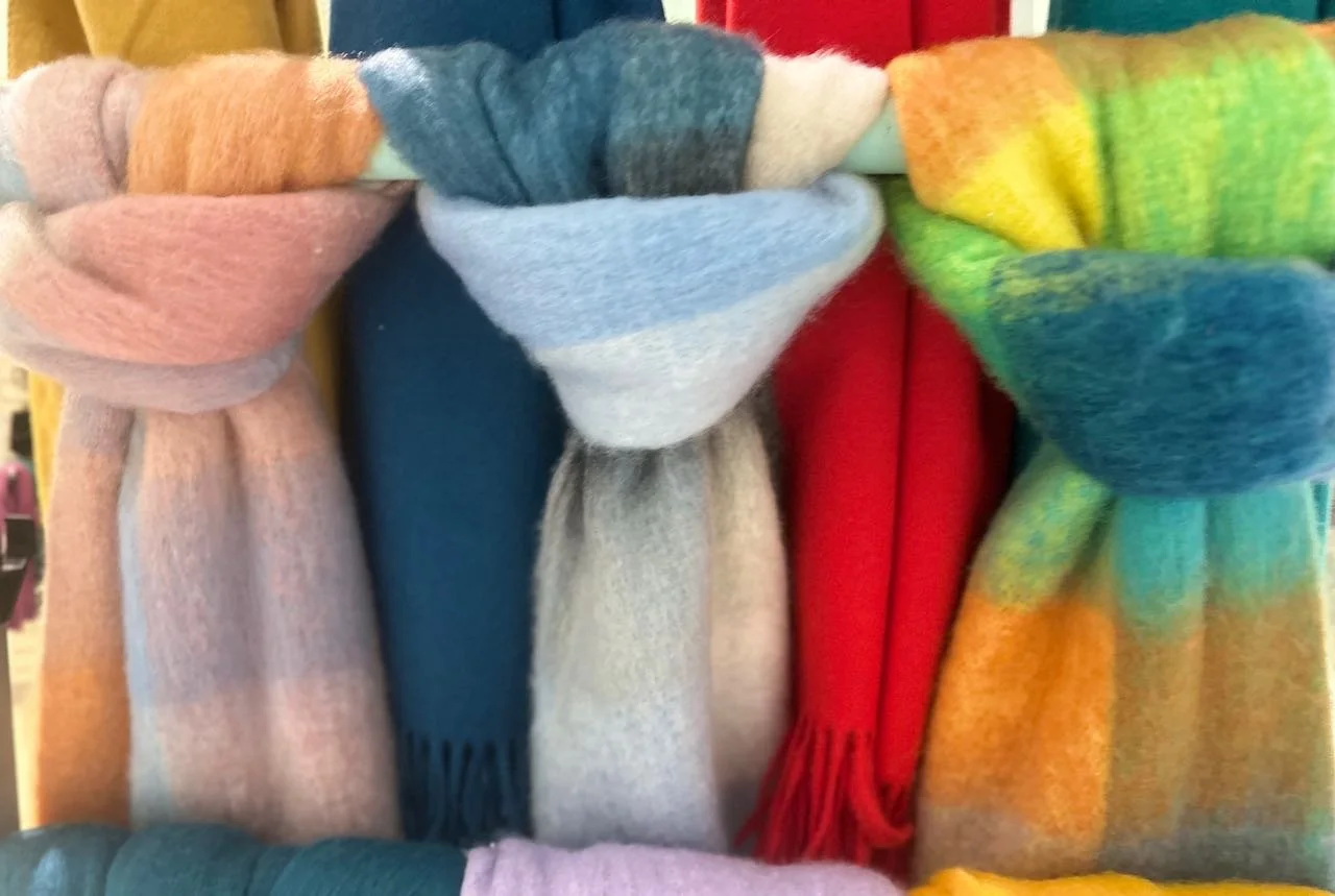 Winter Fashion Scarves (Multi-colored) One Size