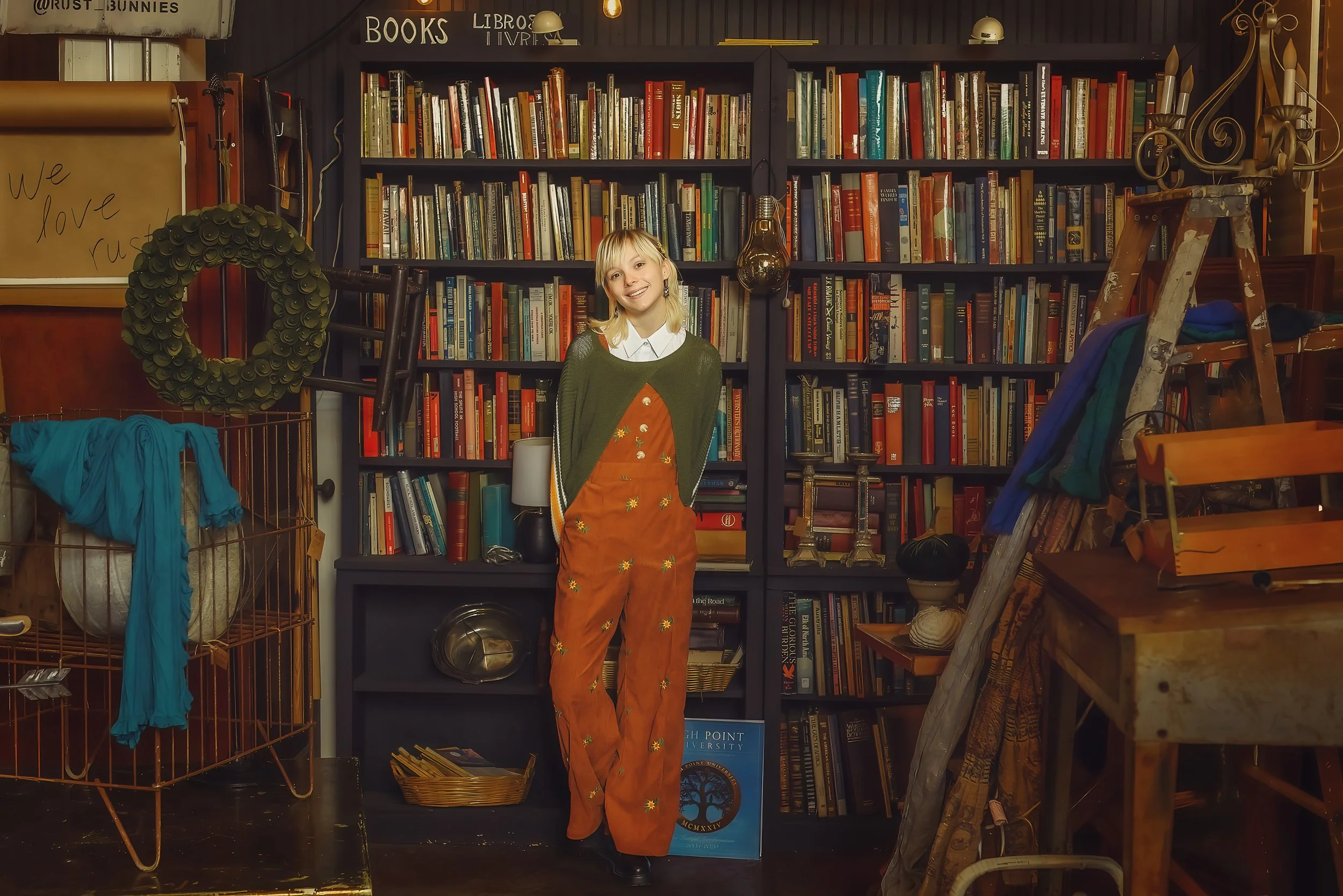 charlotte-nc-senior-portraits-library-books-1