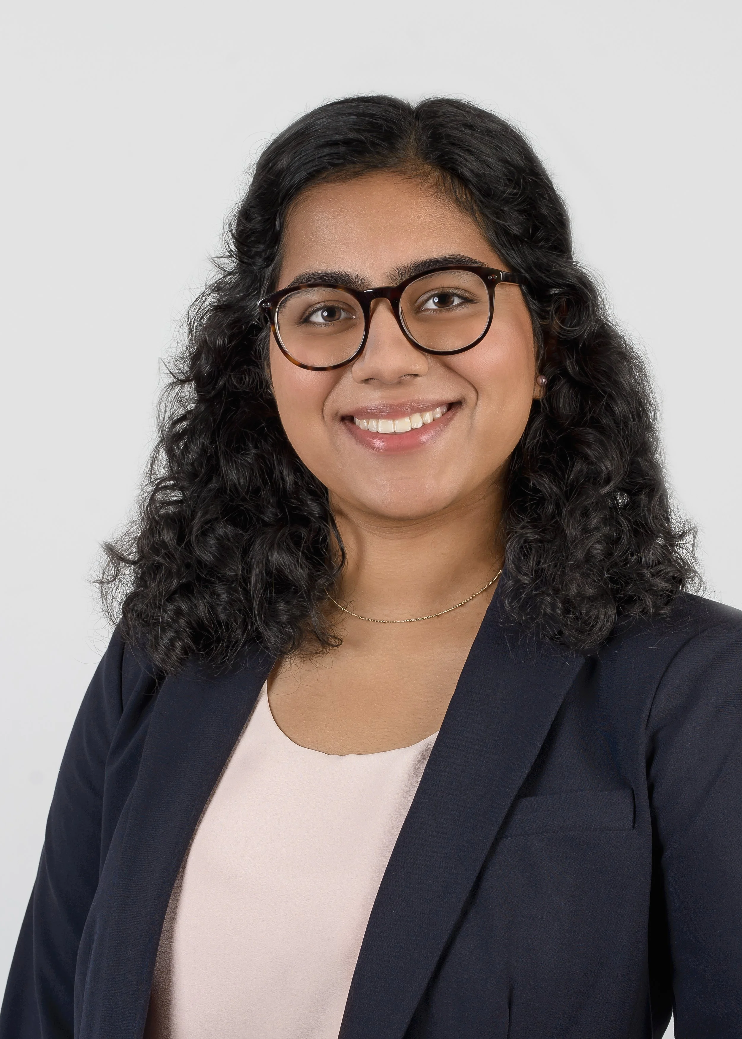 Student headshot on white background for scholarship or internship applications in Charlotte NC