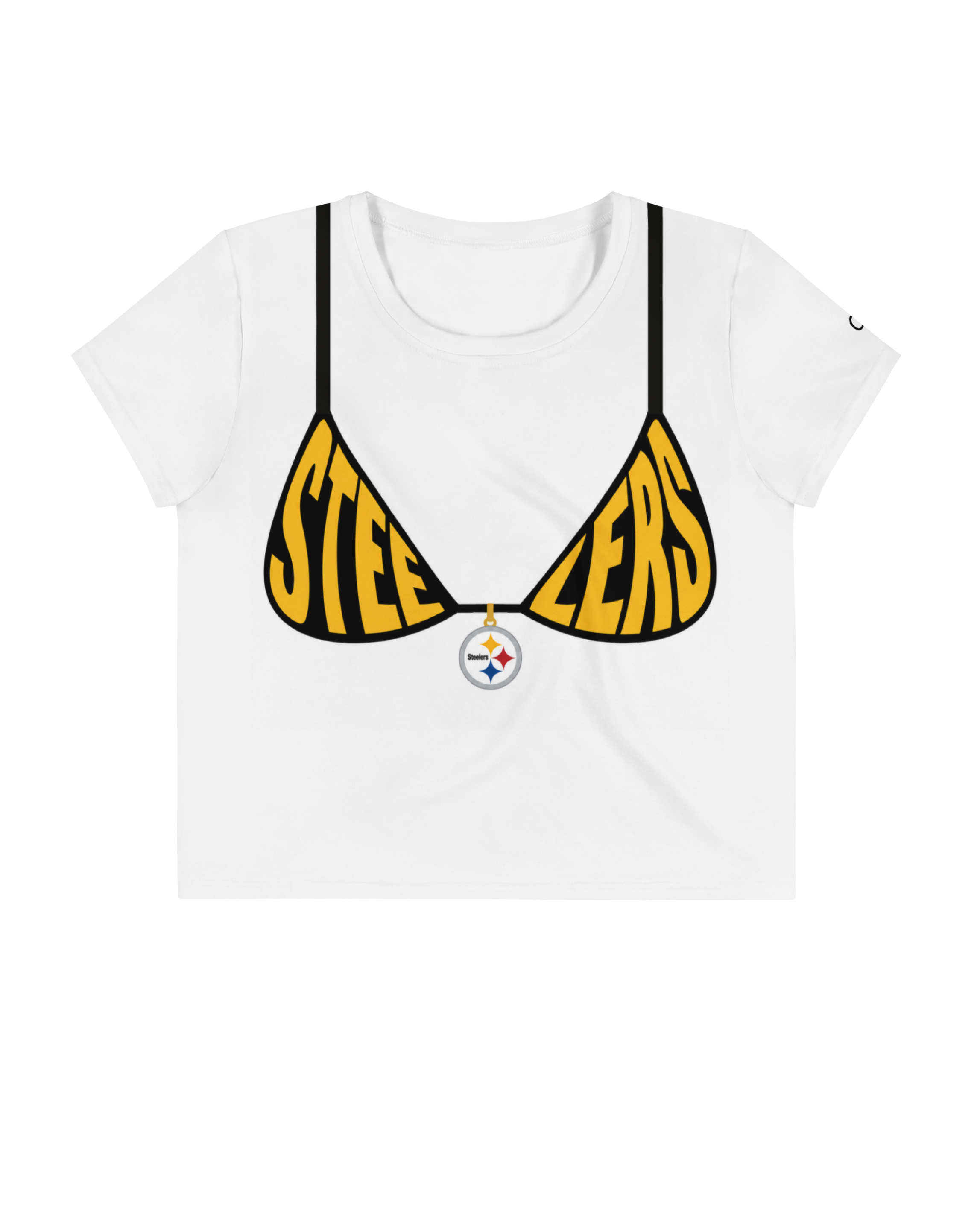 Pittsburgh Steelers Bikini Crop Top