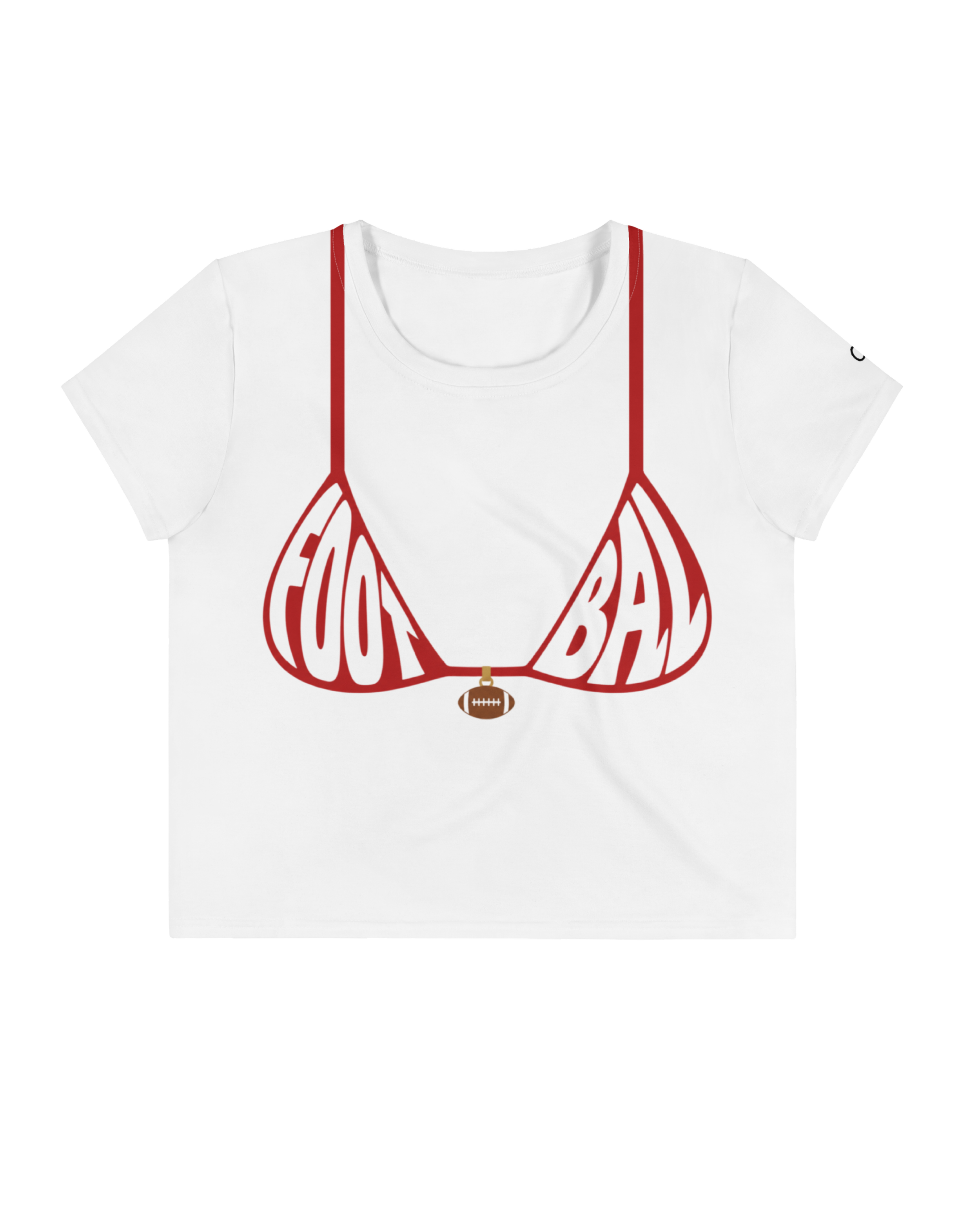 Football Bikini Crop Top