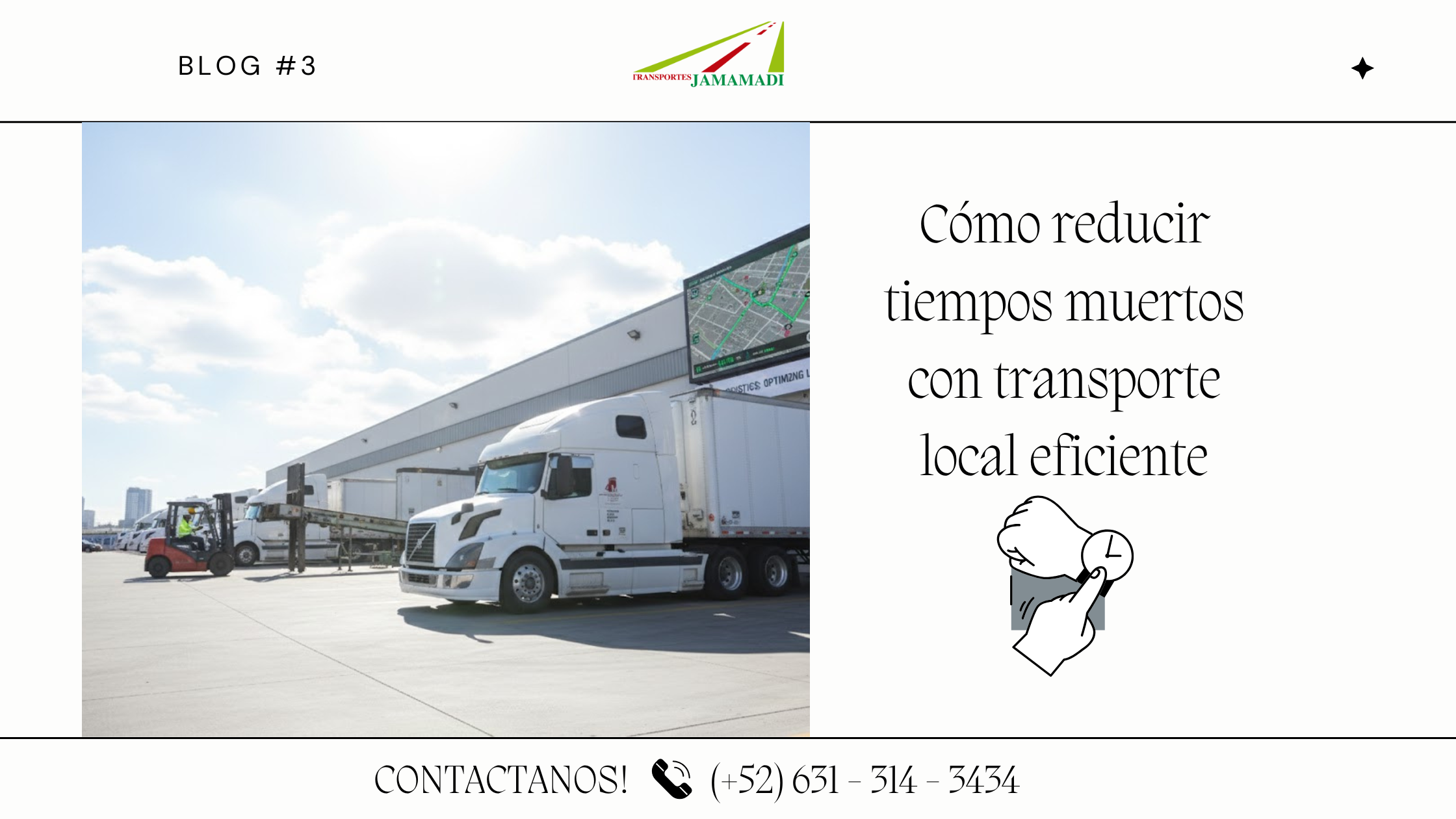 Cómo reducir tiempos muertos con transporte local eficiente