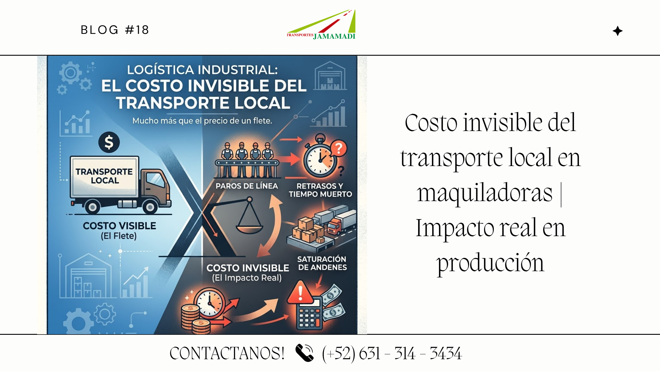 Costo invisible del transporte local en maquiladoras | Impacto real en producción