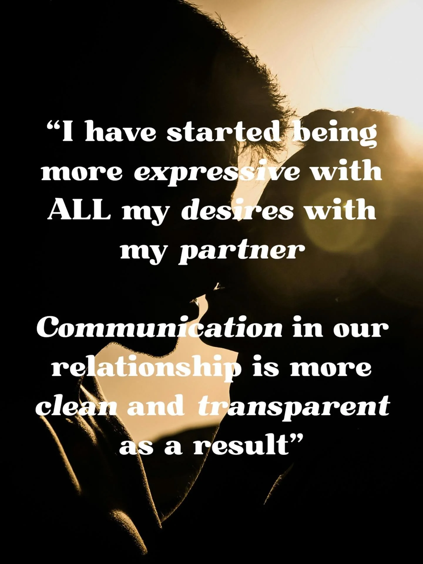 Abbey came to me wanting to express her seggsual desires more openly with her partner.

To have the kind of intimacy she truly desired.

We worked on her identifying what a full body yes and no felt like in her body and how she could communicate that