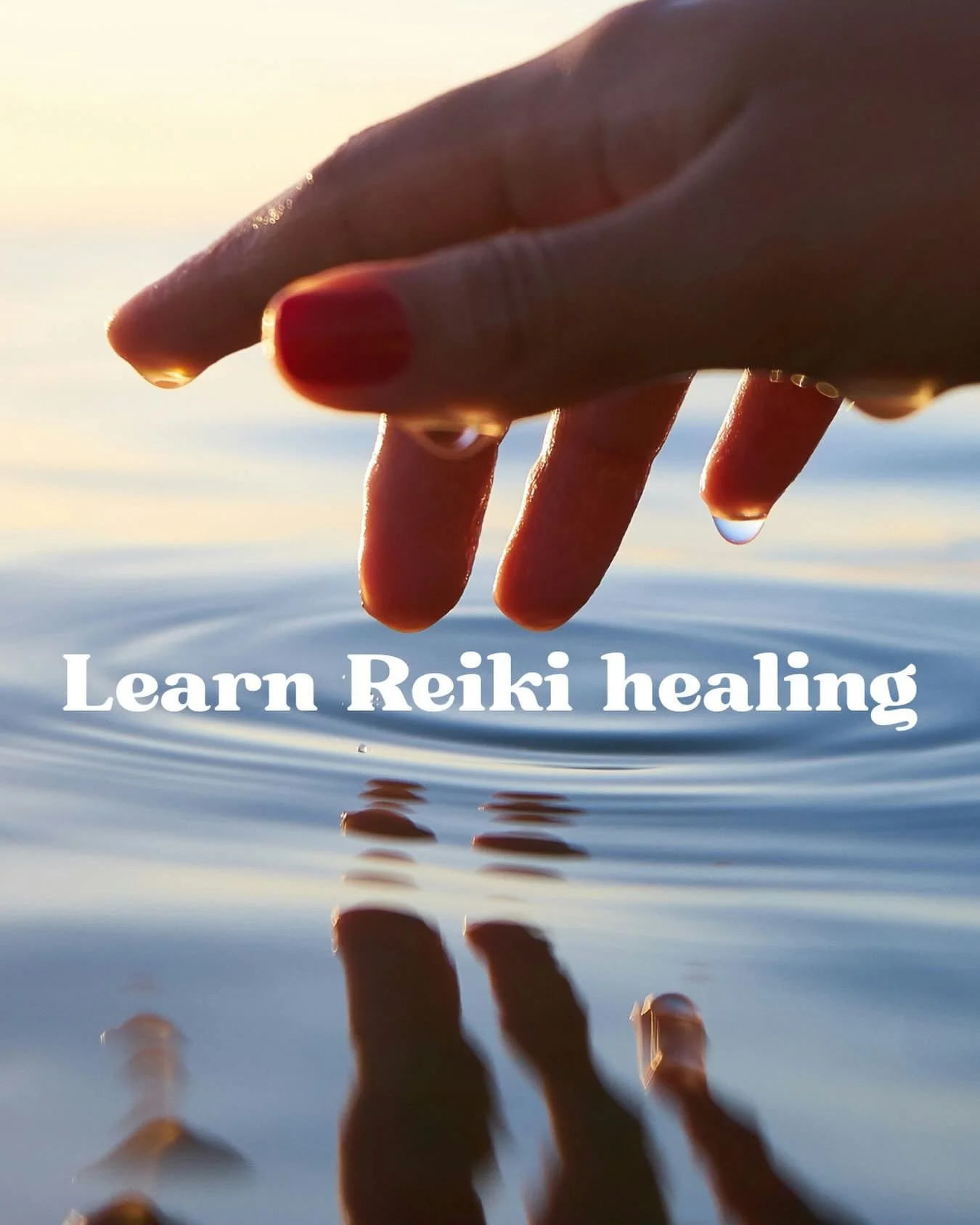 💫Reiki Level One &ndash; 18th April

Learn how to rebalance your energetic field and feel restored, relaxed, and revitalised through the gentle practice of Reiki.

This beginner-friendly training will take place at my home in the Catalonian countrys