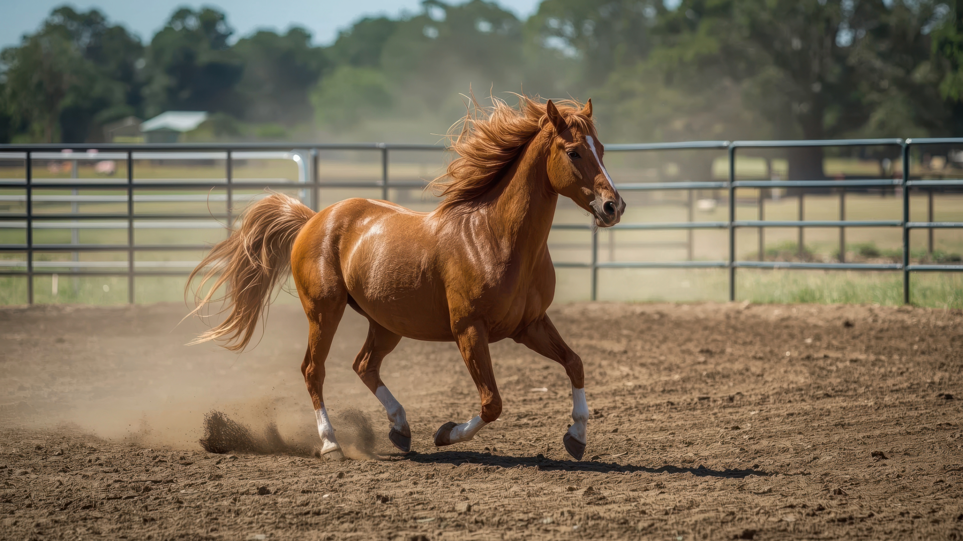 Equine safe fencing and arena fencing