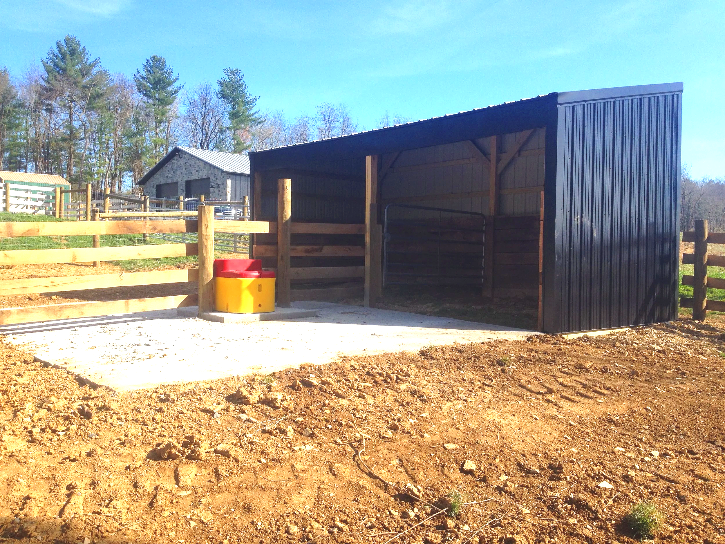 Farm barns, sheds run-ins