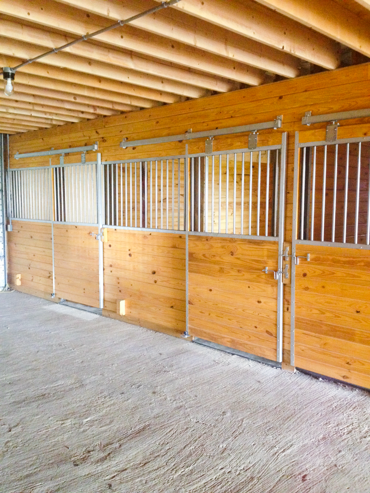 Horse stalls and stables