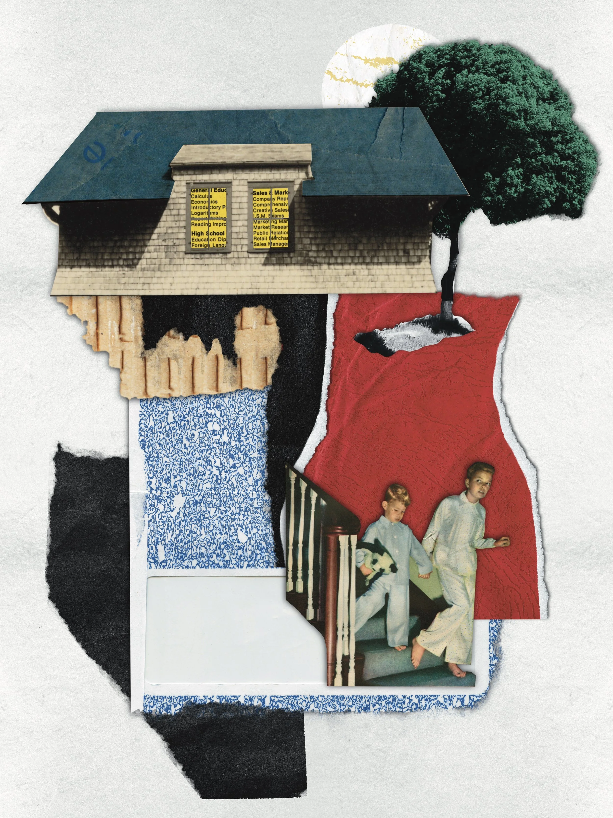 "I Think I Heard Something". 18x24. 2025.