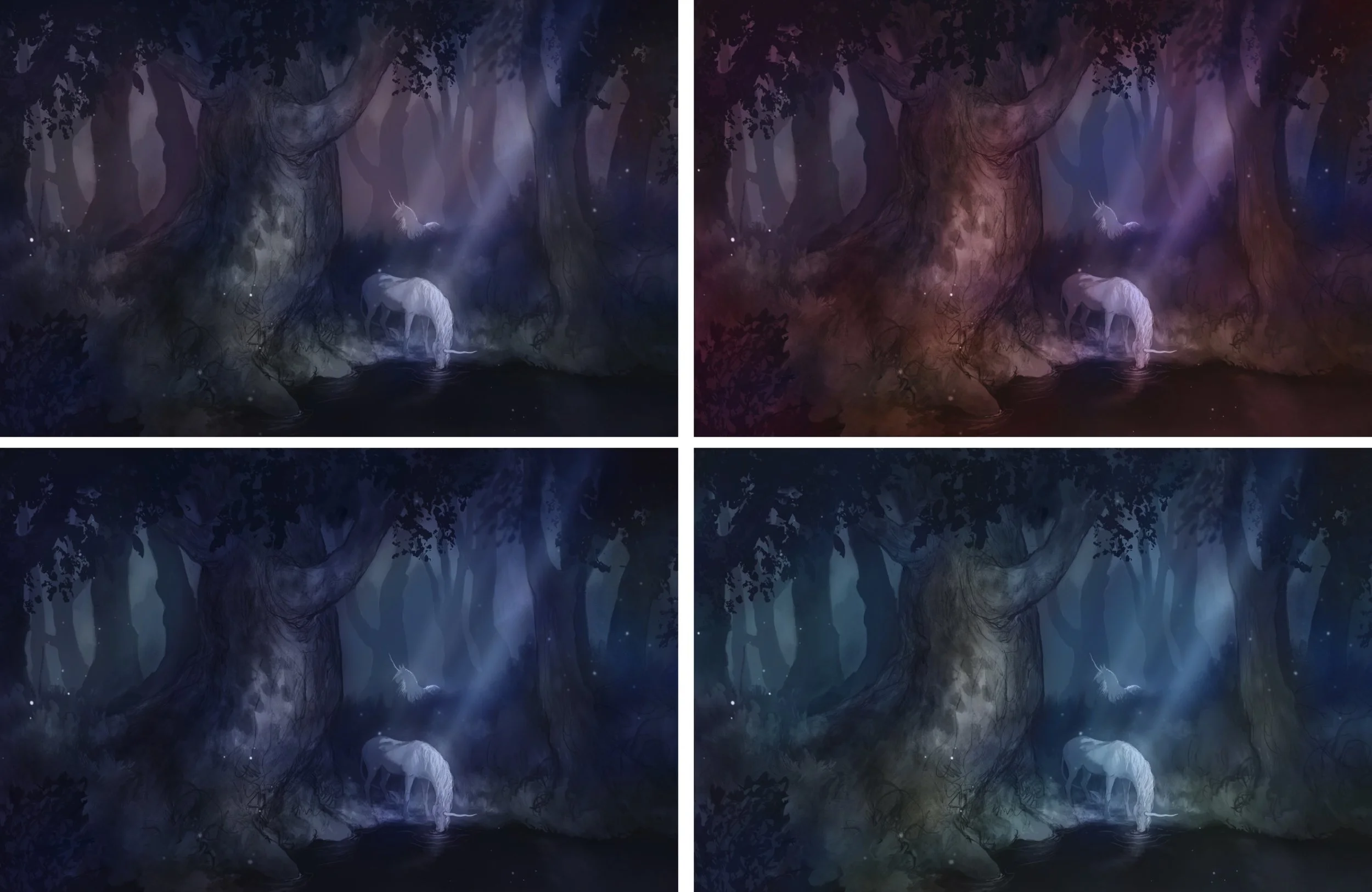 unicorn colour roughs.jpg