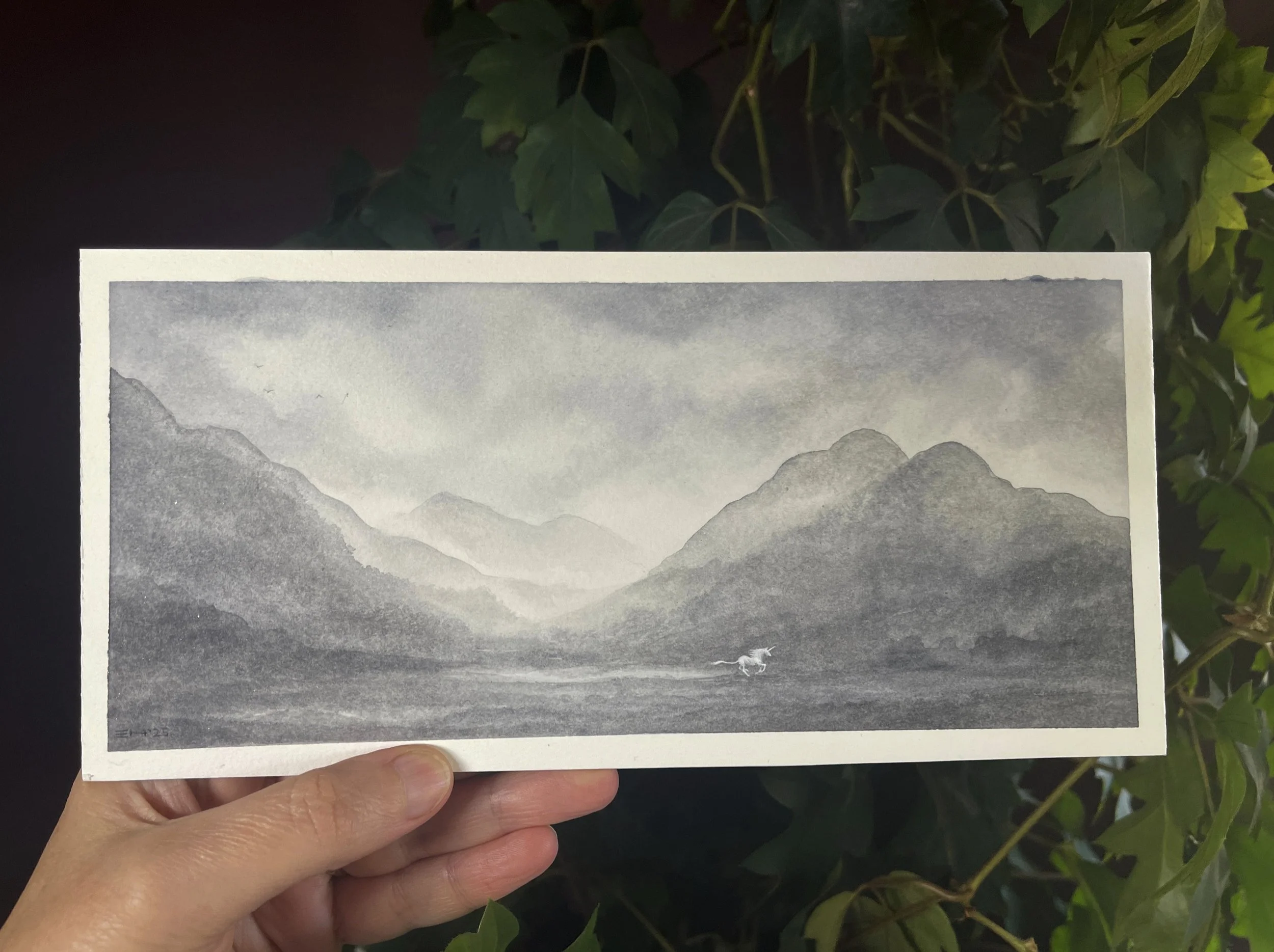 The Journey - Unframed Watercolour Painting