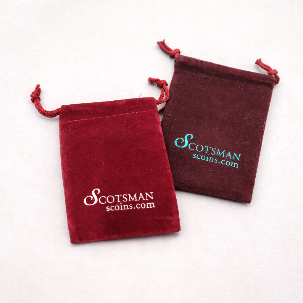 Velour Coin Pouch