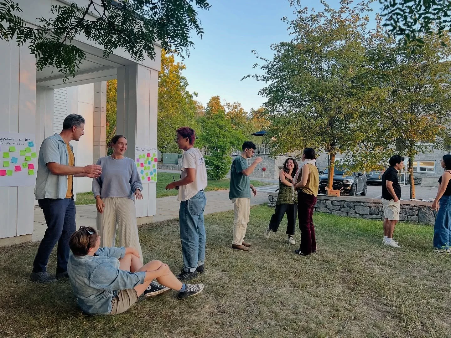 Can you believe it&rsquo;s already October?! We&rsquo;re loving the glimmering Vermont foliage and relishing opportunities to be outside. 

Two weeks ago, BtP led a workshop outdoors with the amazing Climate Action Fellows! After a summer of Zoom mee