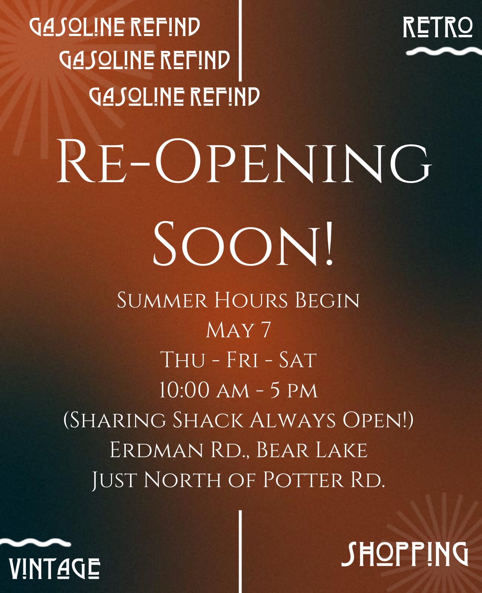 It's almost time!!!!! Am I ready? No! lol. But when have you ever known me to be anything besides a chaotic mess?!! Queen of "Fly-by-the-seat-of-her-pants".

(Ignore anything that tells you we are open this weekend. I just have to update ev