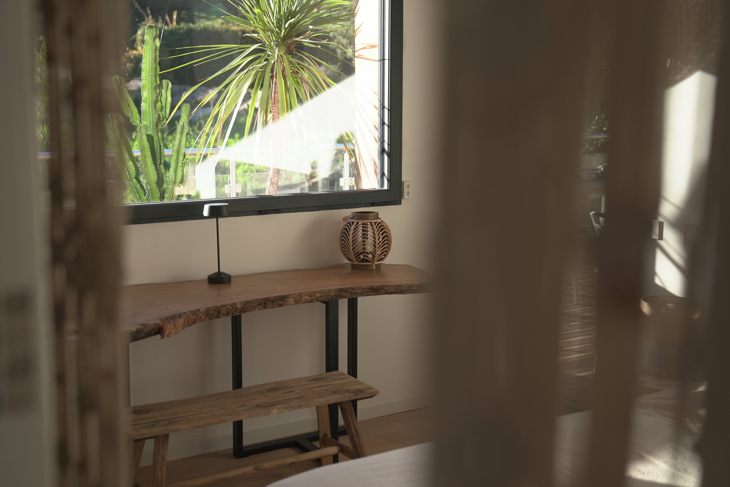 vue bureau chambre Casa Alta Bianca