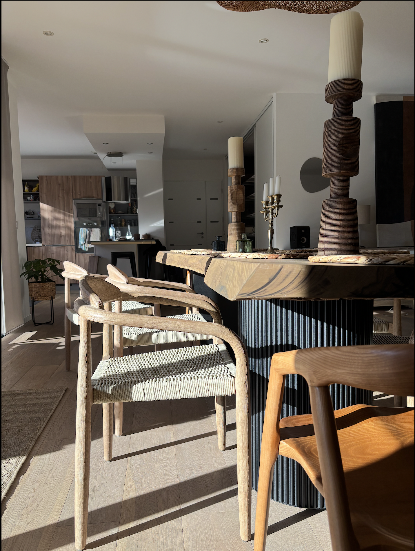 salle à manger casa Alta Bianca