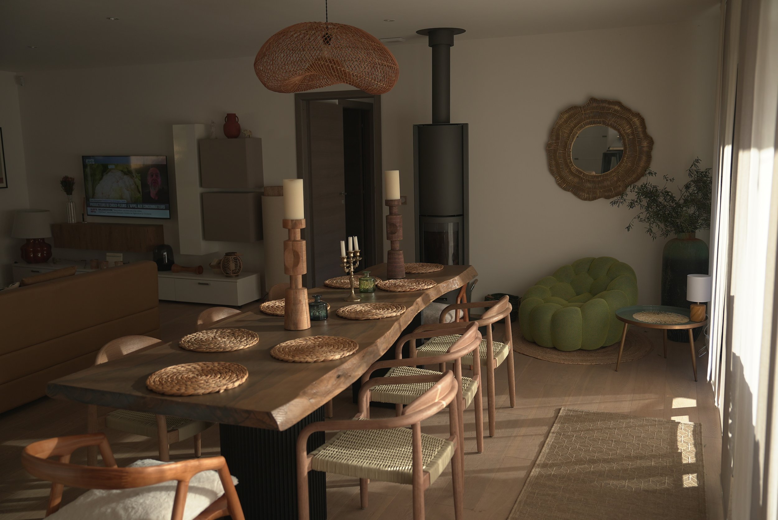 Salle à Manger Casa Alta Biance