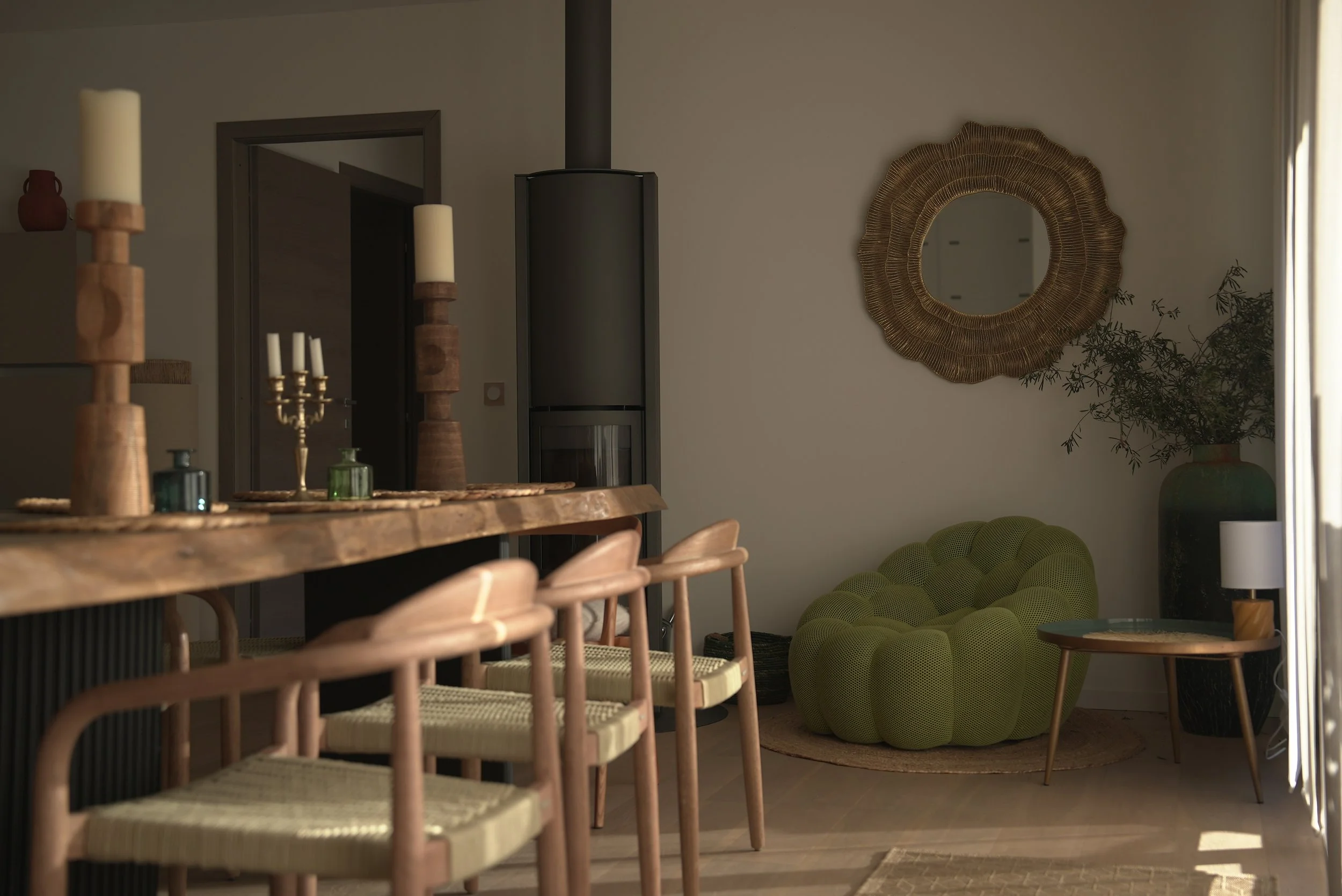 Fauteuil Séjour Casa Alta Bianca