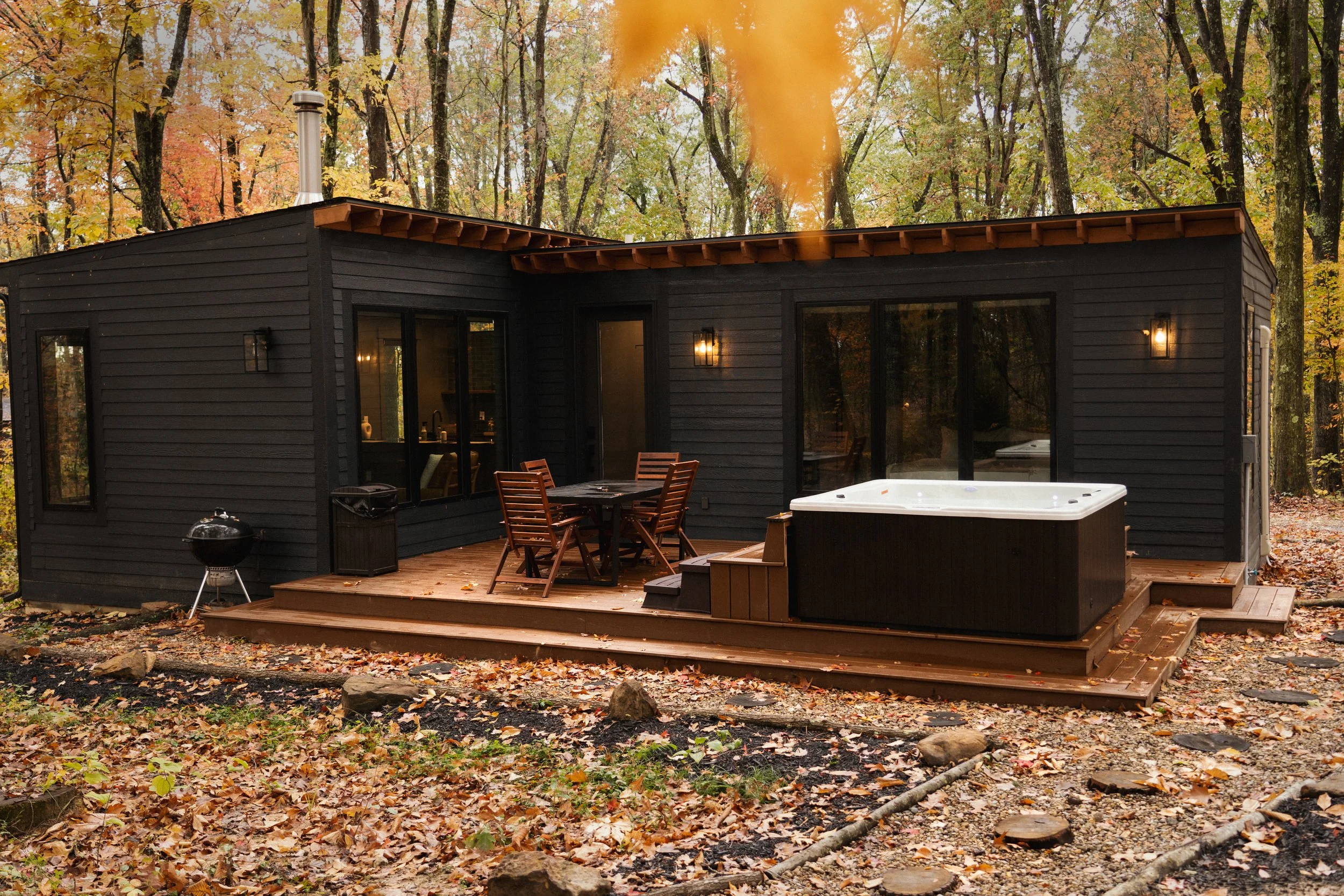 Alpine Pass STR Design — Dark Moody Cabin, Hocking Hills Ohio