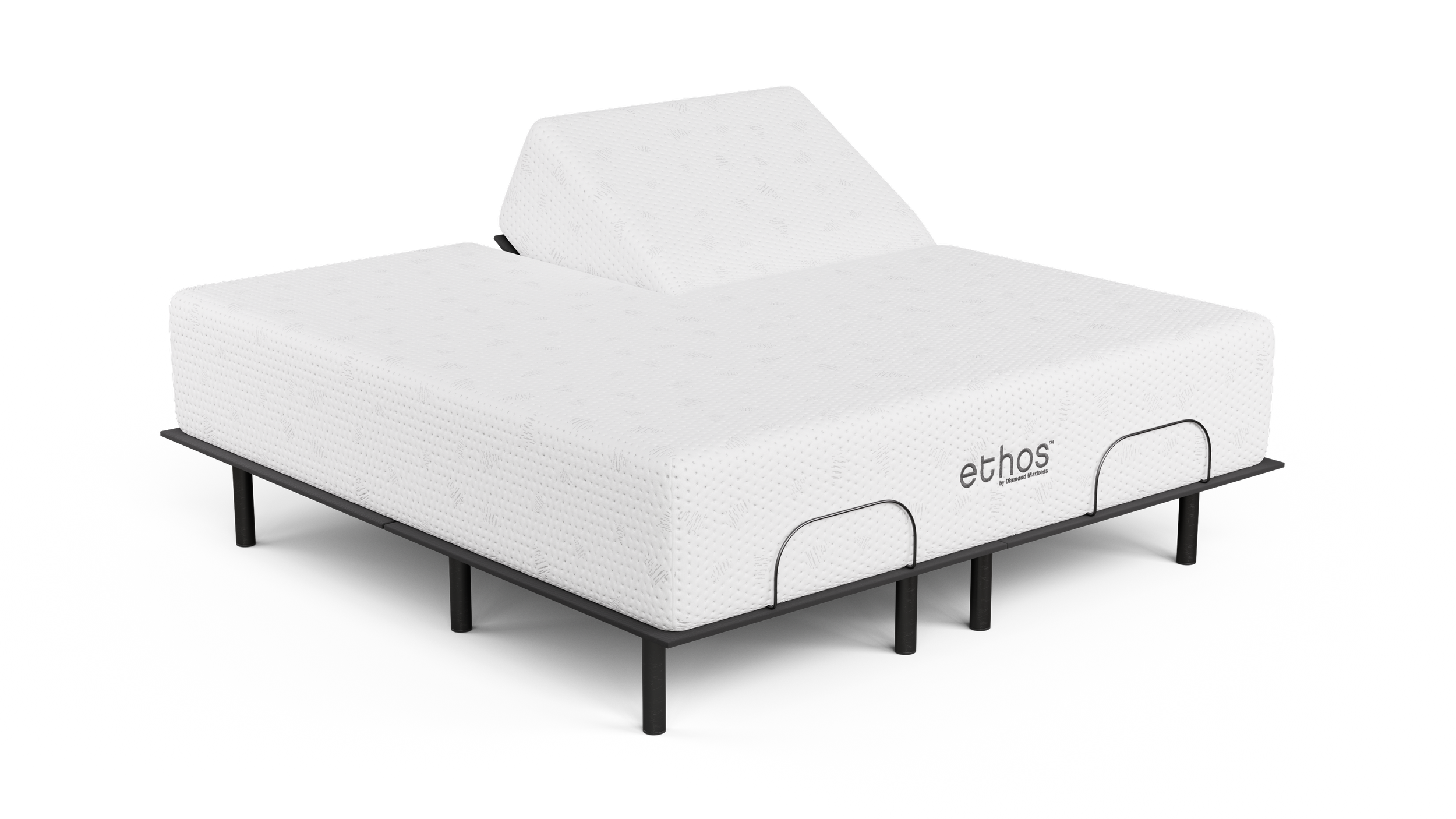 Ethos by Diamond Natural Latex Core Medium-Firm Split Head