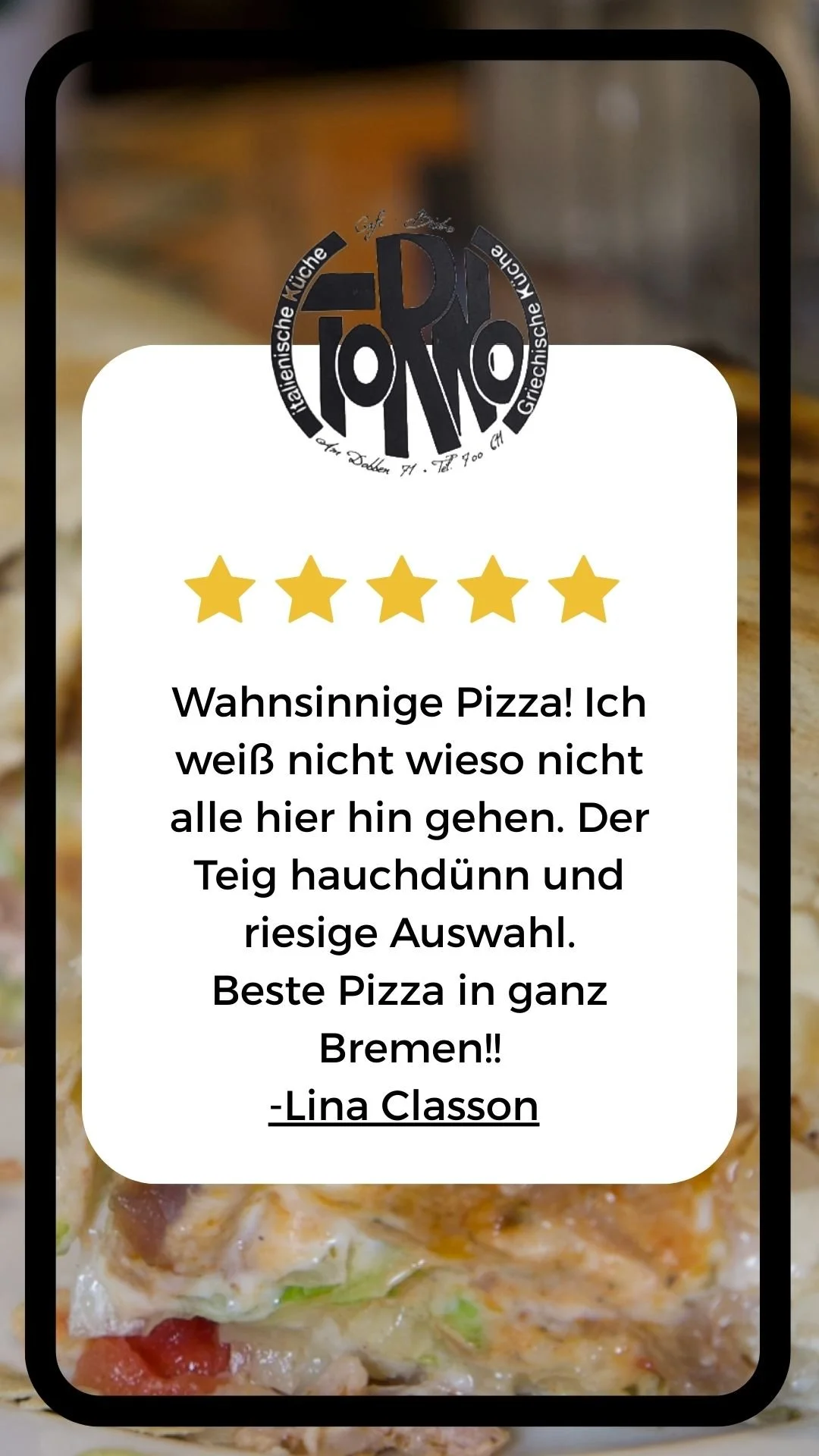 Pizzeria/ Doner Kebab place