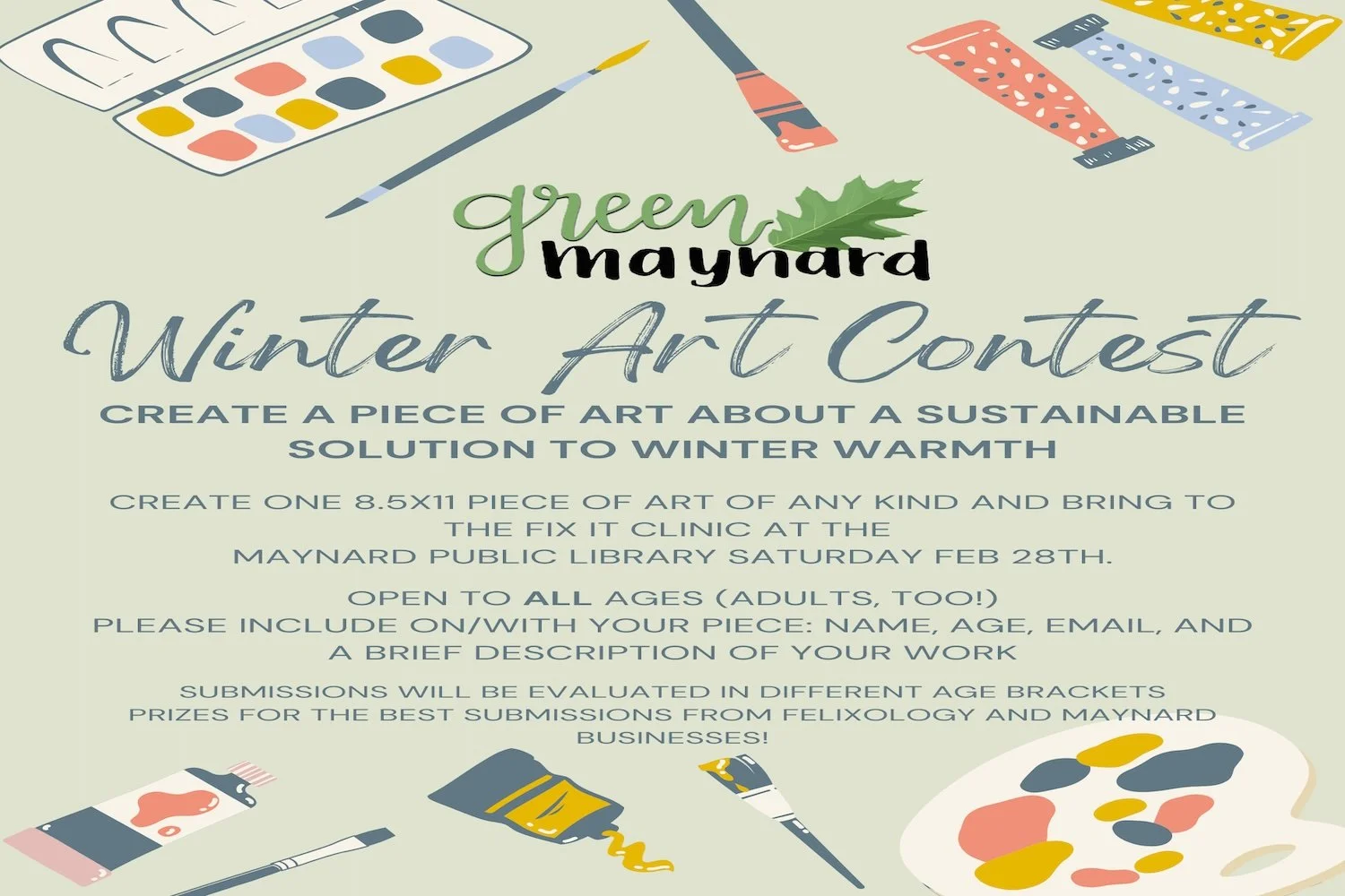 Winter Art Contest Deadline